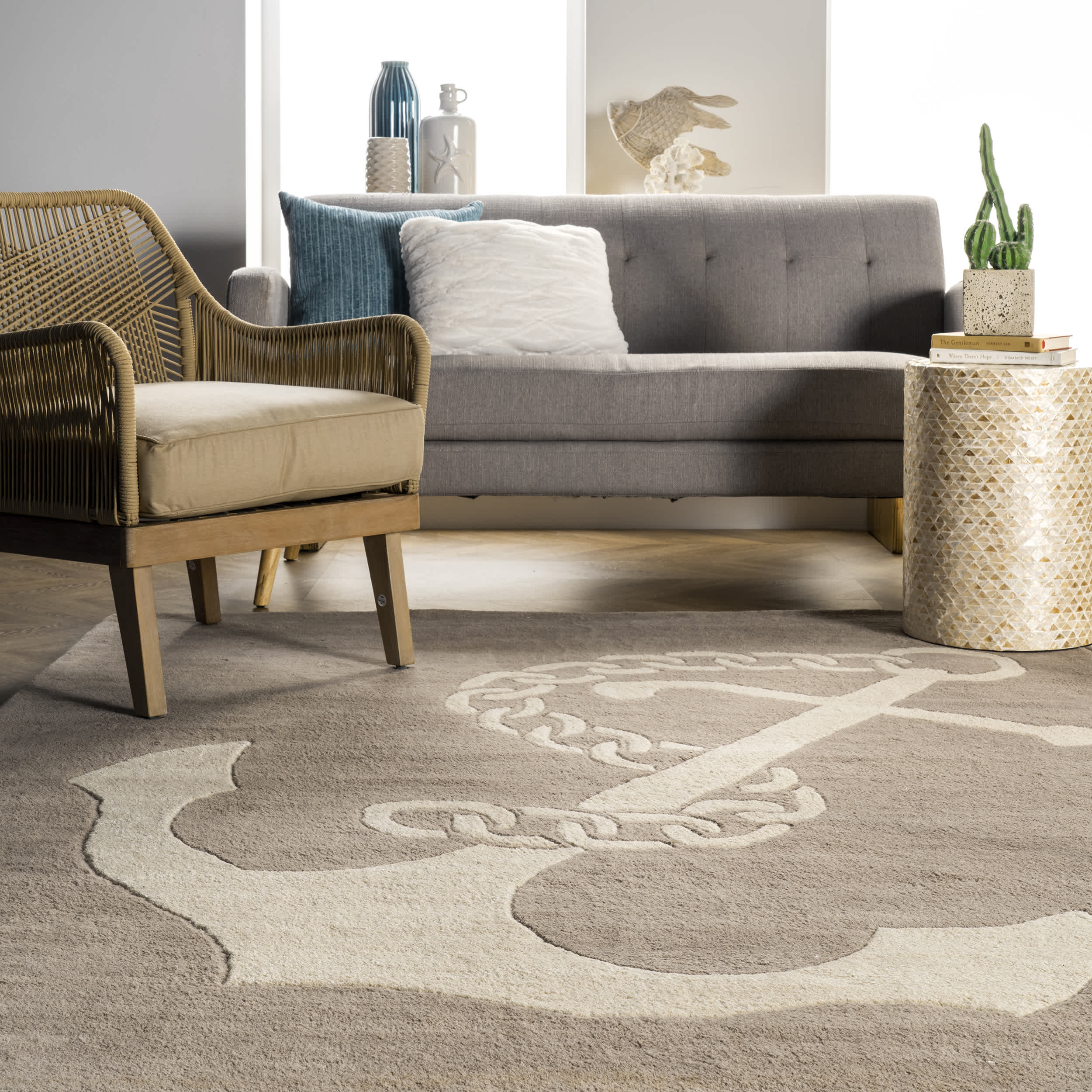 Hand Tufted Set Sail Area Rug - Image 28