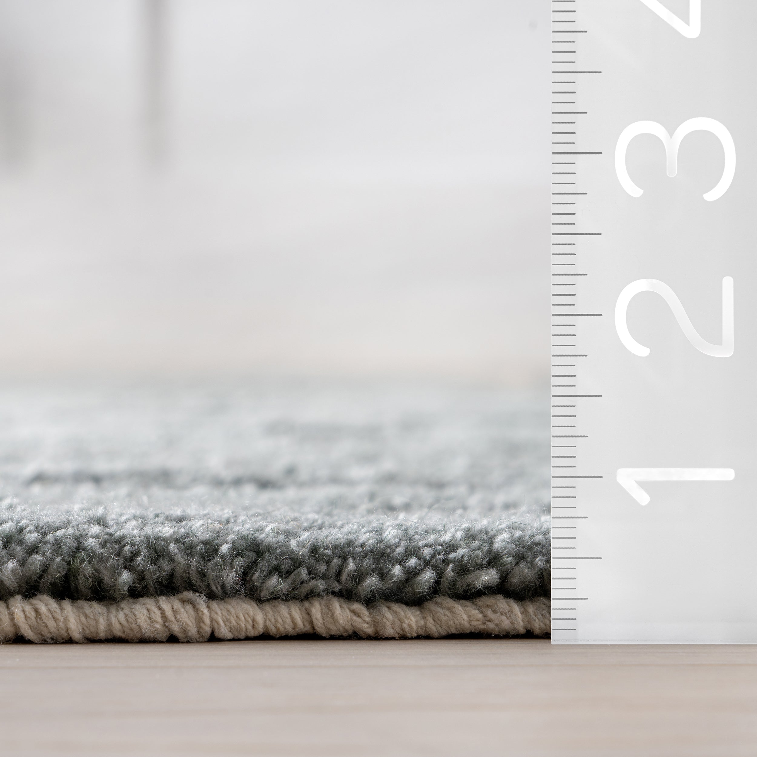 Merrick Tasseled Cotton and Wool Area Rug - Image 9