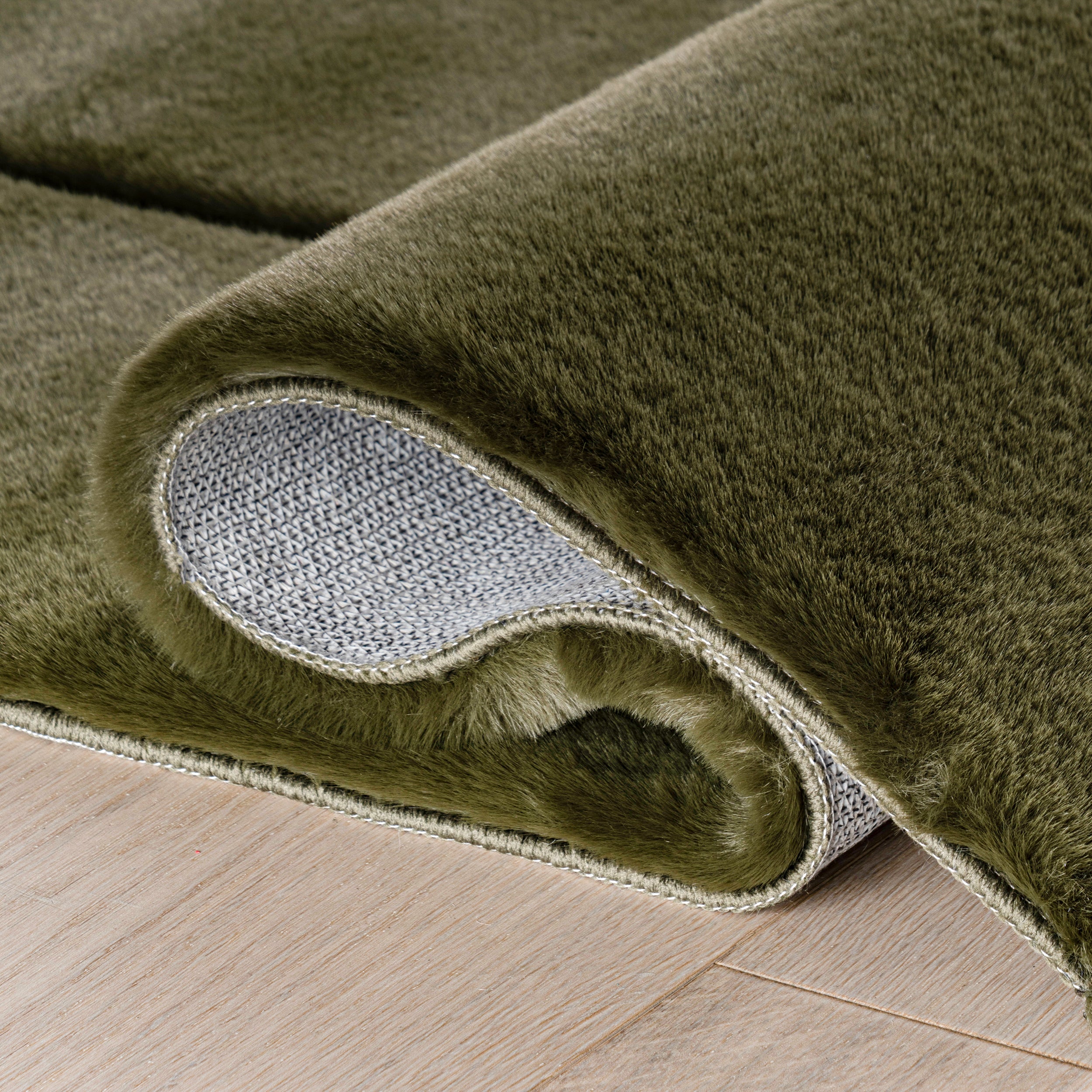 Nuloom Auralyn Solid Cloud Washable Area Rug - Image 4
