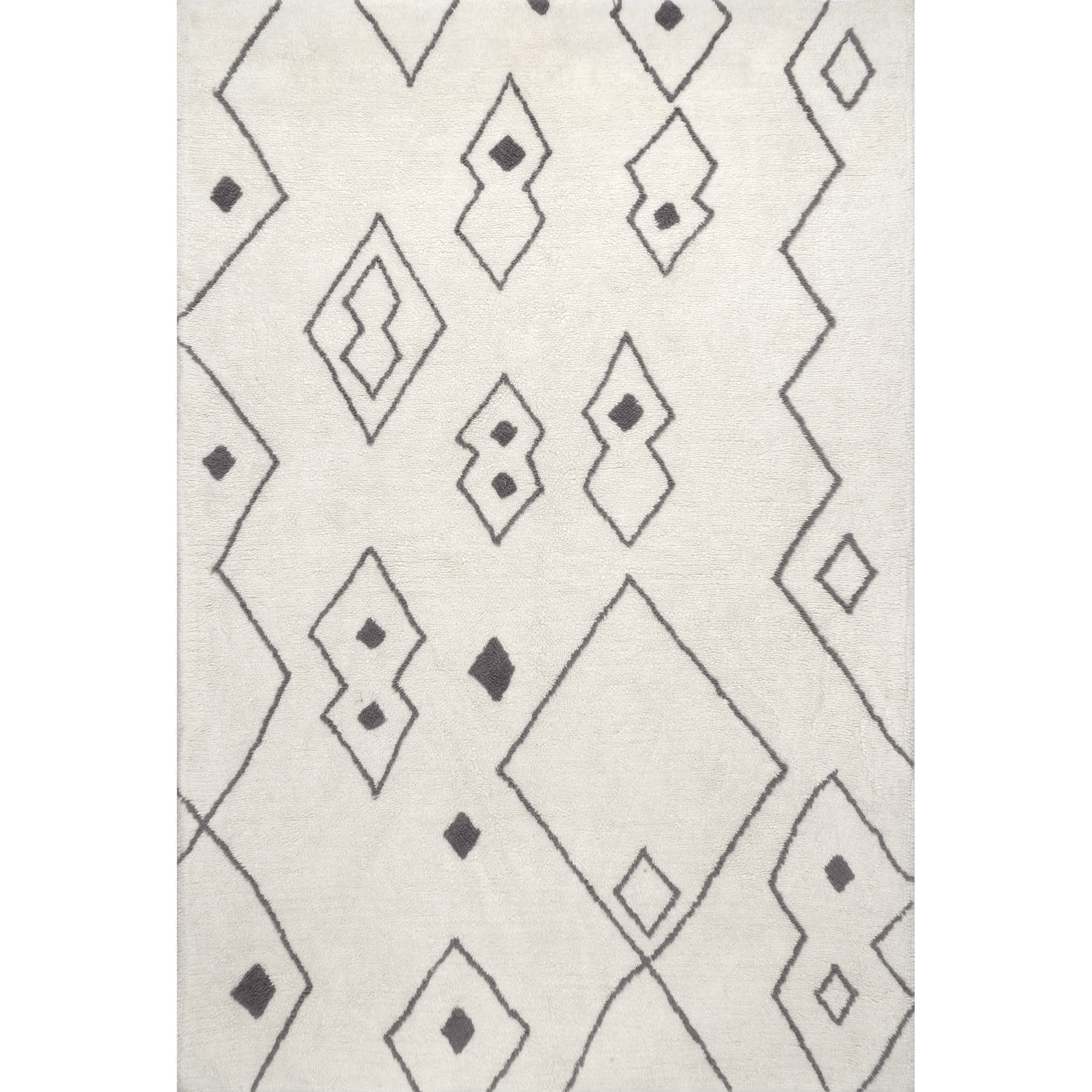 Moroccan Wool Washable Area Rug