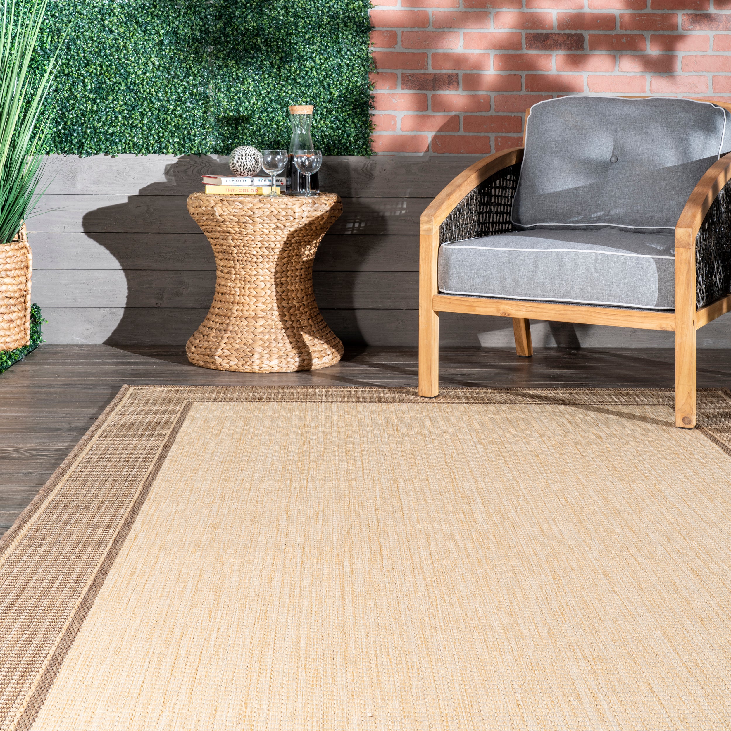 Gris Contemporary Indoor/Outdoor Area Rug - Image 20