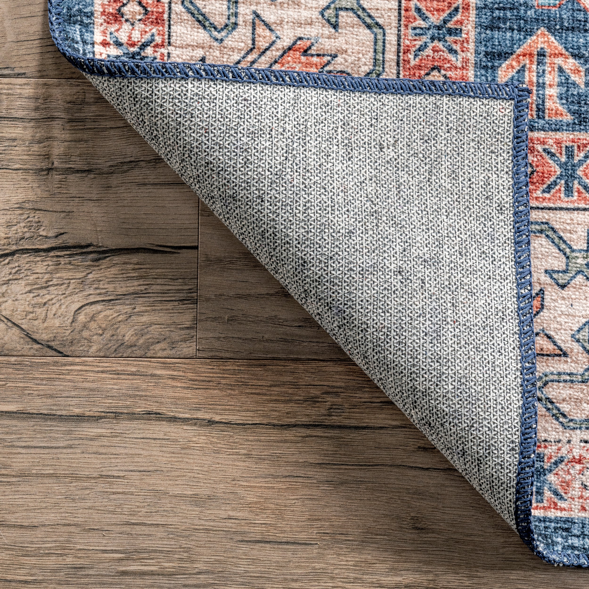 Finley Machine Washable Vintage Distressed Area Rug - Image 18