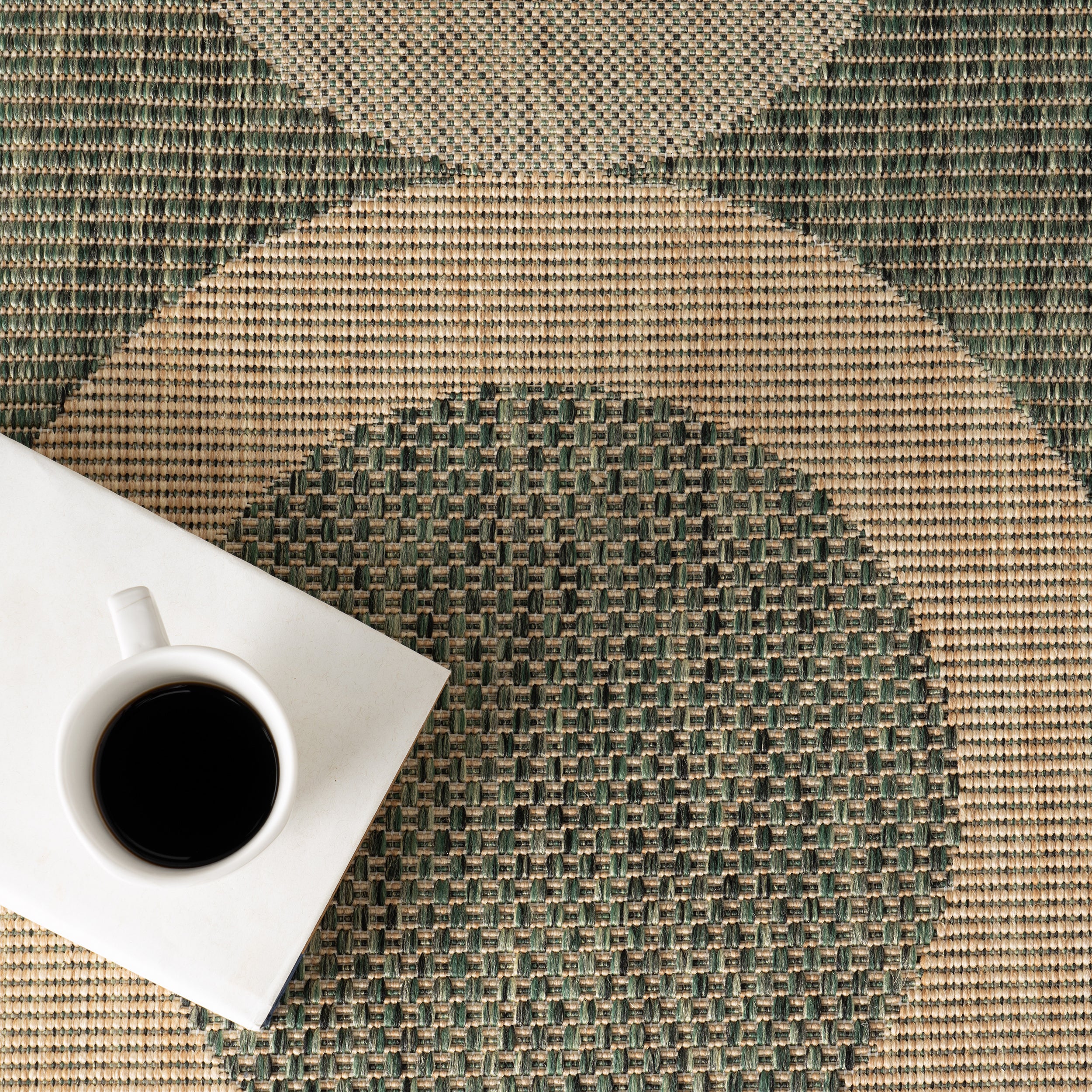 Anslie Geometric Indoor/Outdoor Area Rug - Image 7
