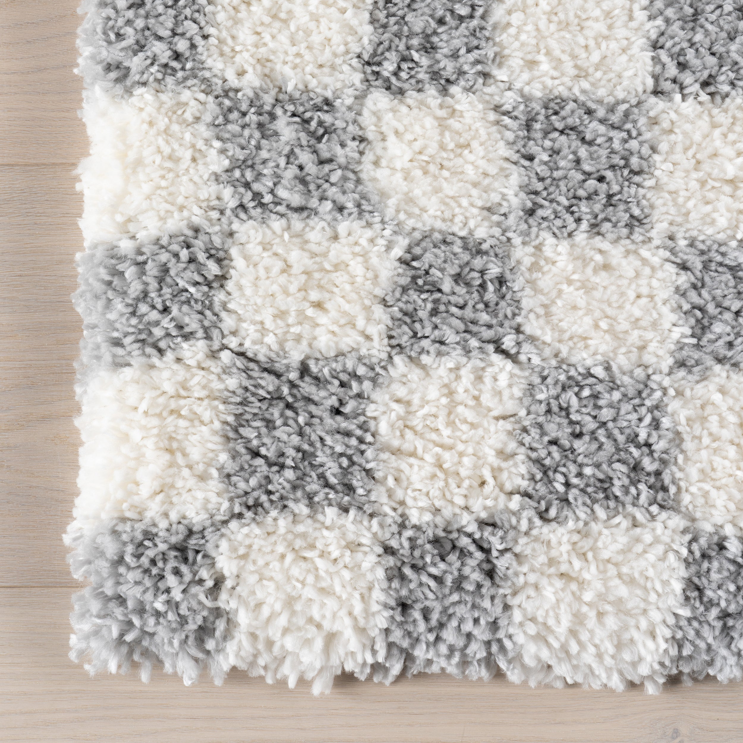 nuLOOM Adelaide Mid-Century Checkered Shag Area Rug - Image 27