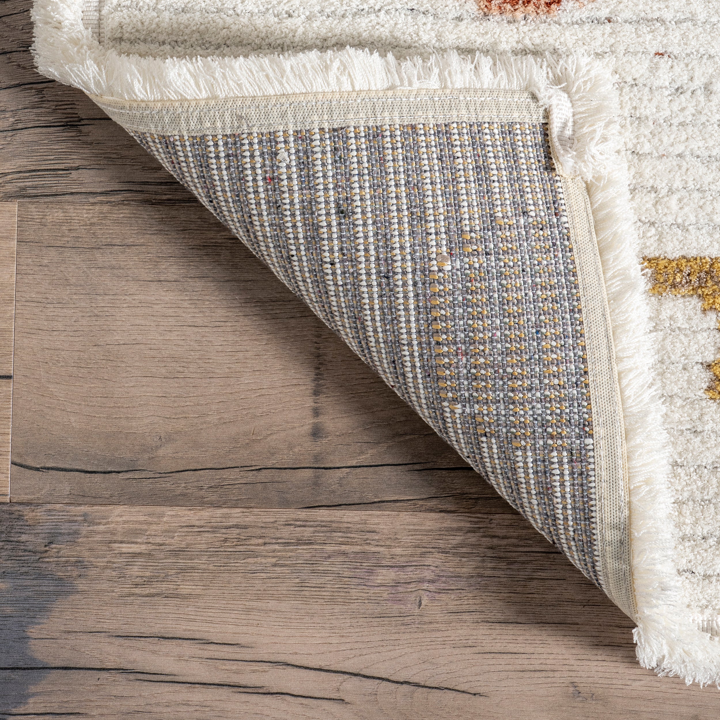 Caree Astronaut Kids Fringe Area Rug - Image 7
