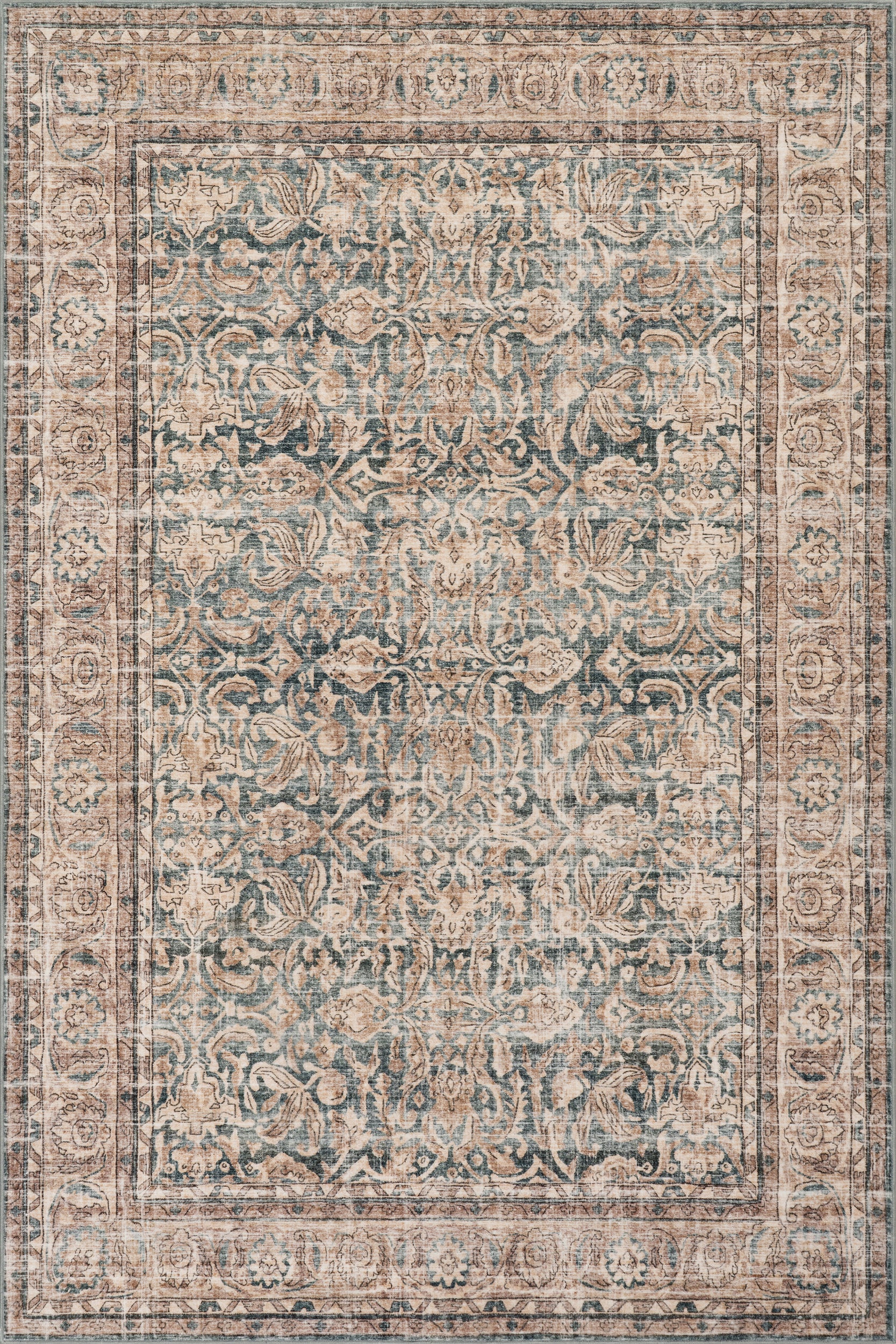 Nuloom Luned Bordered Traditional Washable Area Rug - Image 8