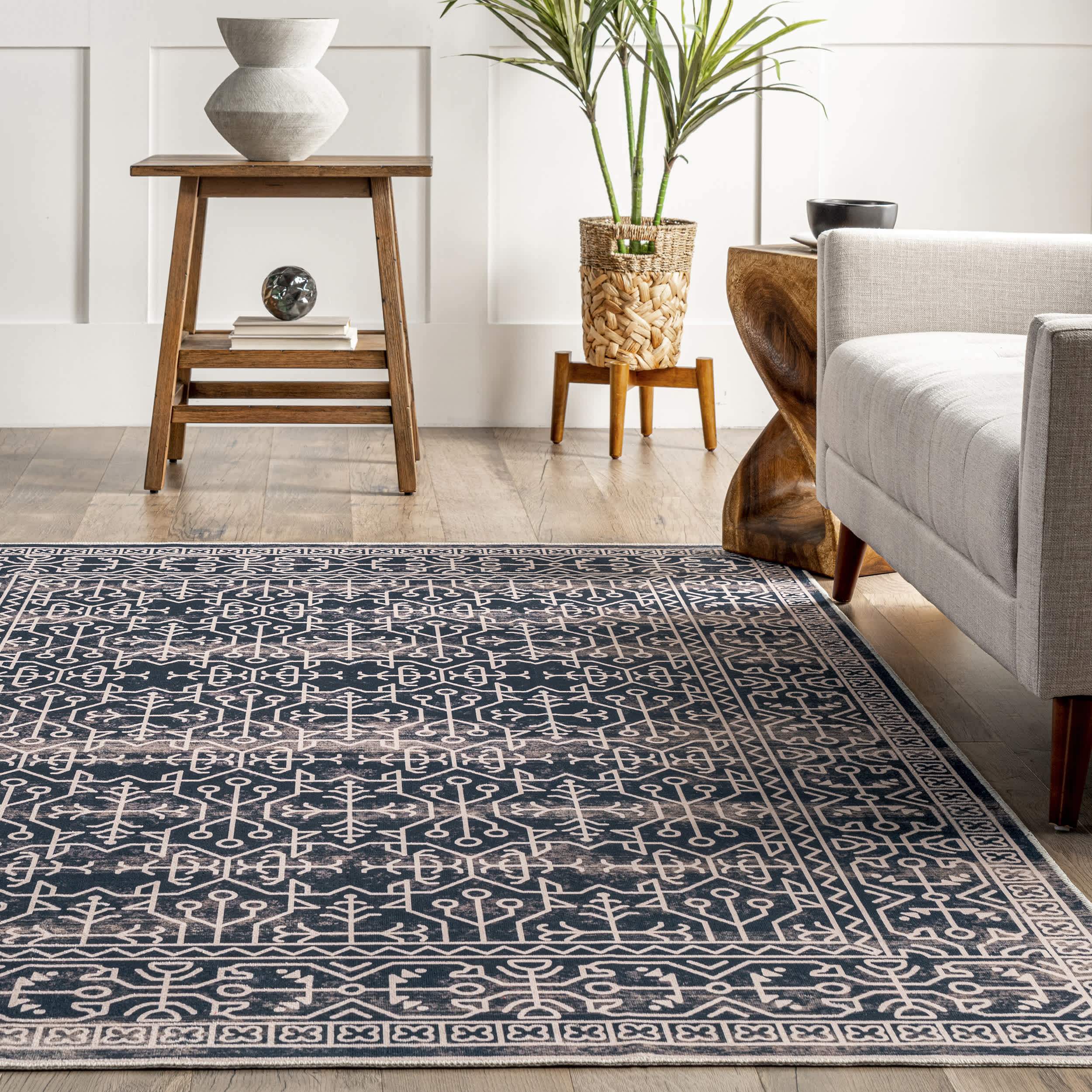 Beverly Machine Washable Global Inspired Area Rug - Image 8