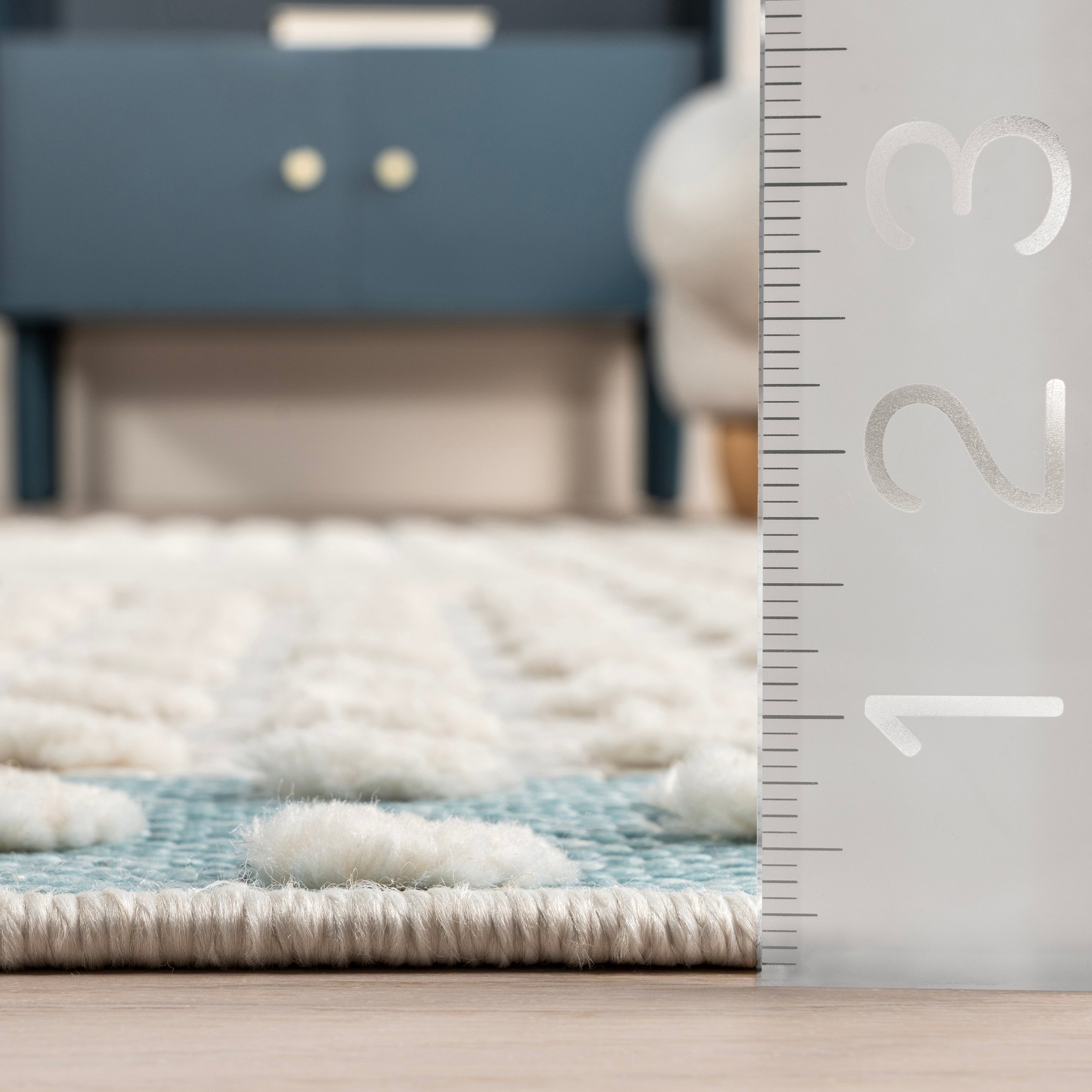 Cecelia Polar Bear Kids Fringe Area Rug - Image 12