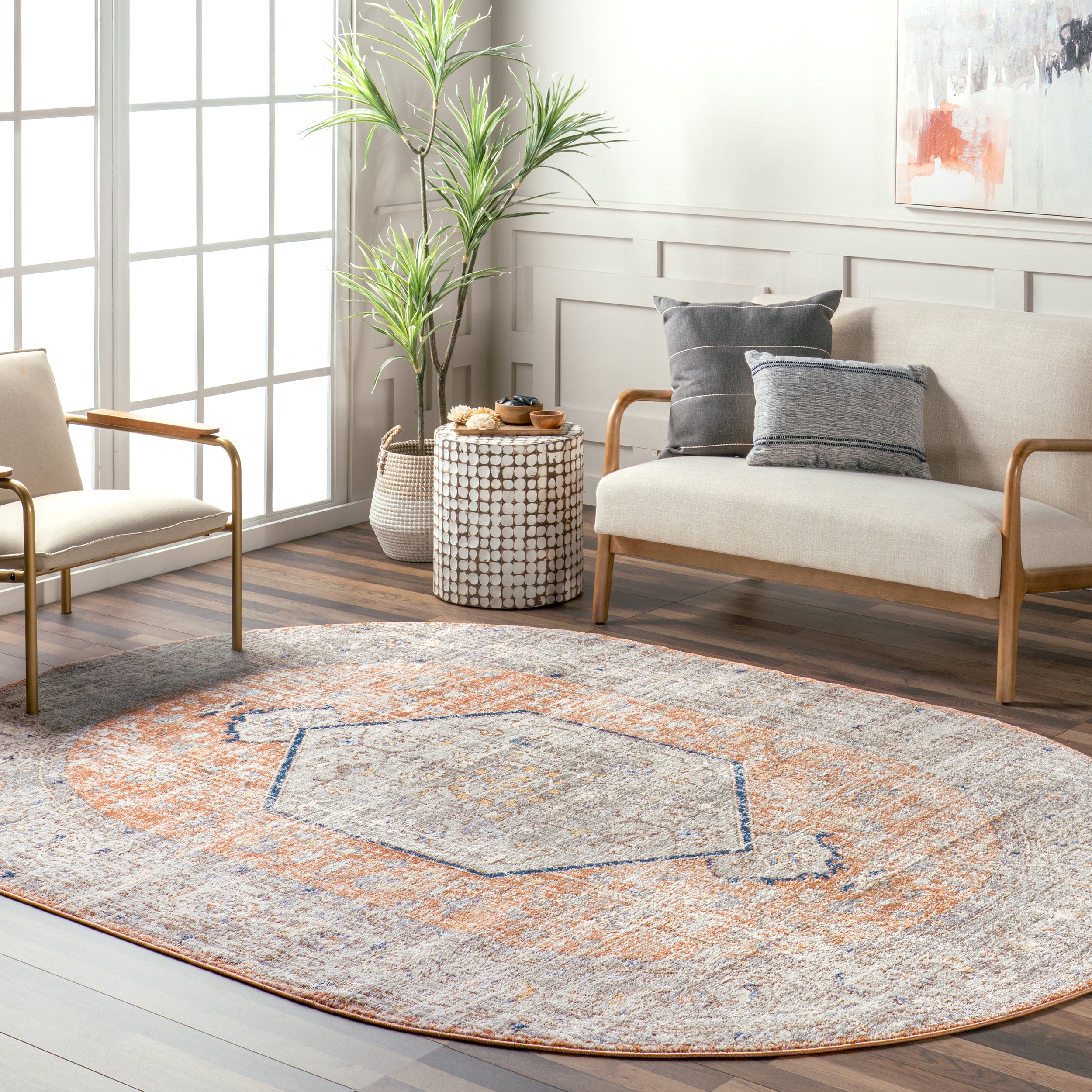 Jacquie Vintage Floral Area Rug - Image 10