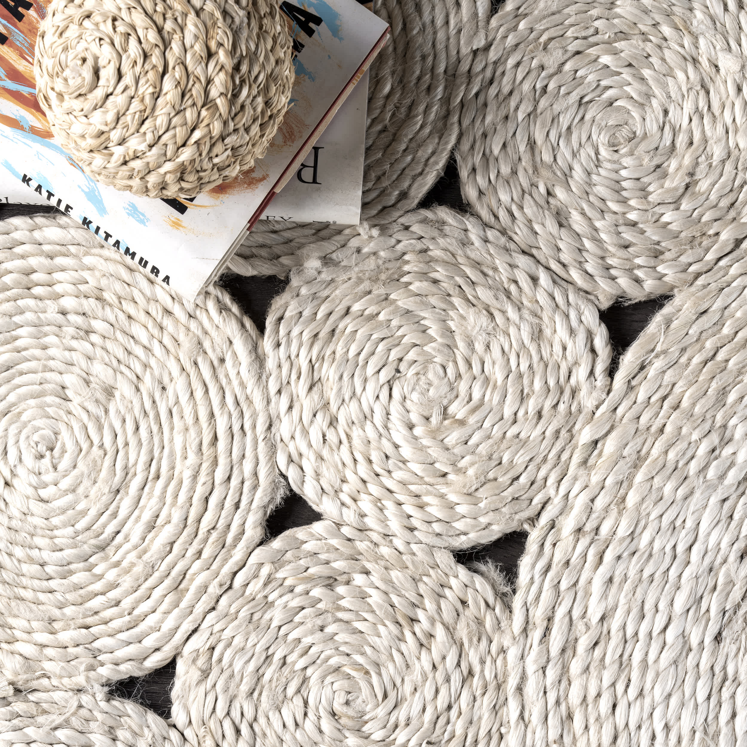 Eden Circle Braided Jute Area Rug - Image 6