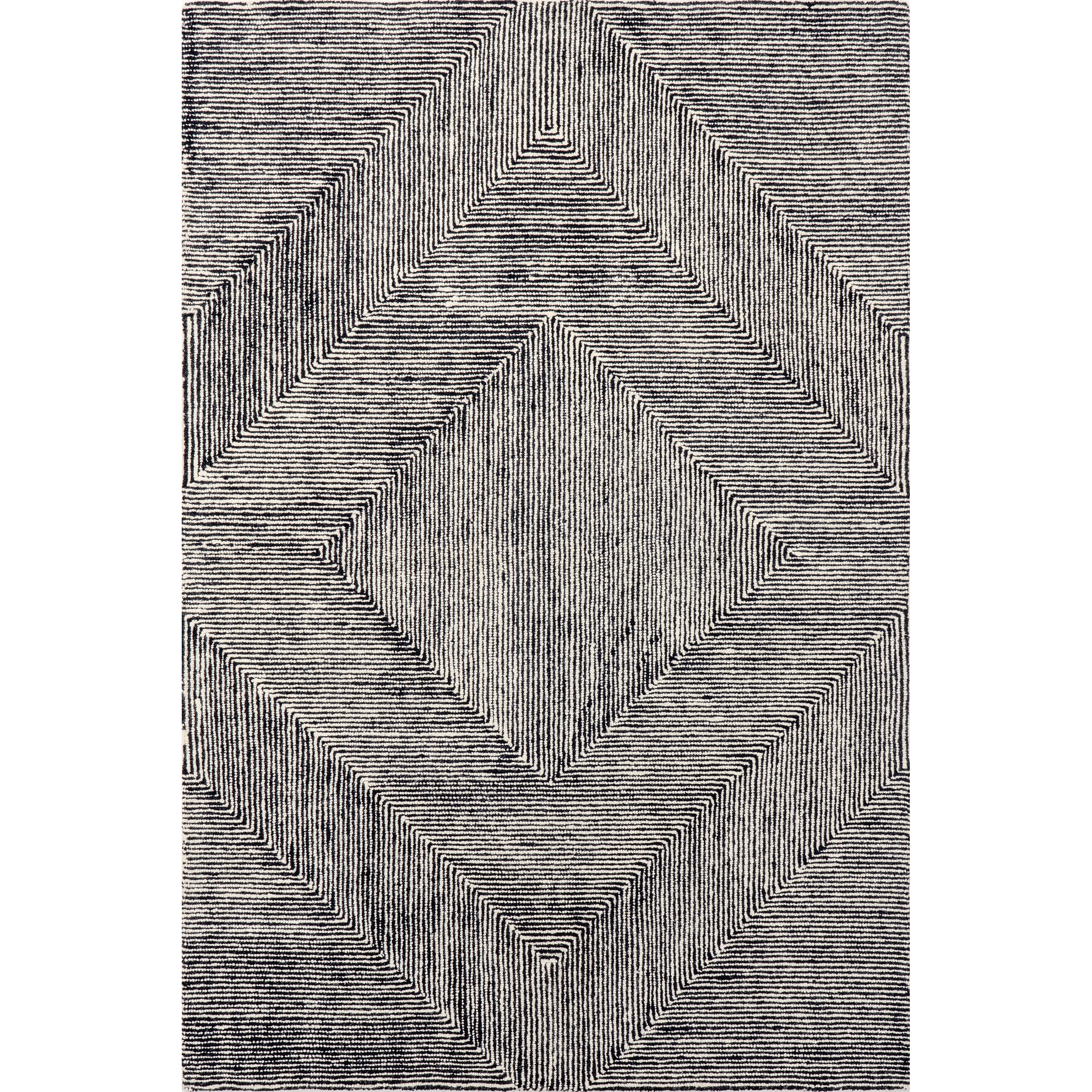 Heidi Modern Hand Tufted Wool Area Rug