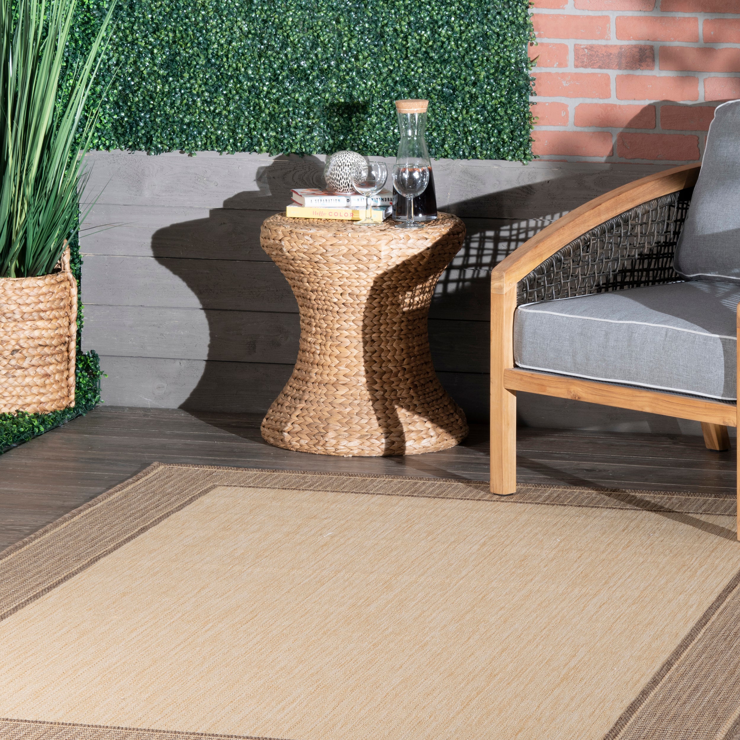 Gris Contemporary Indoor/Outdoor Area Rug - Image 21