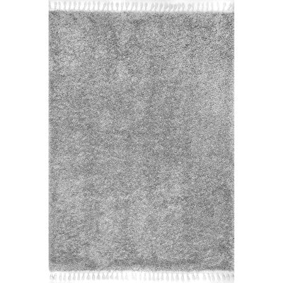 Gelina Soft Shaggy Tassel Area Rug