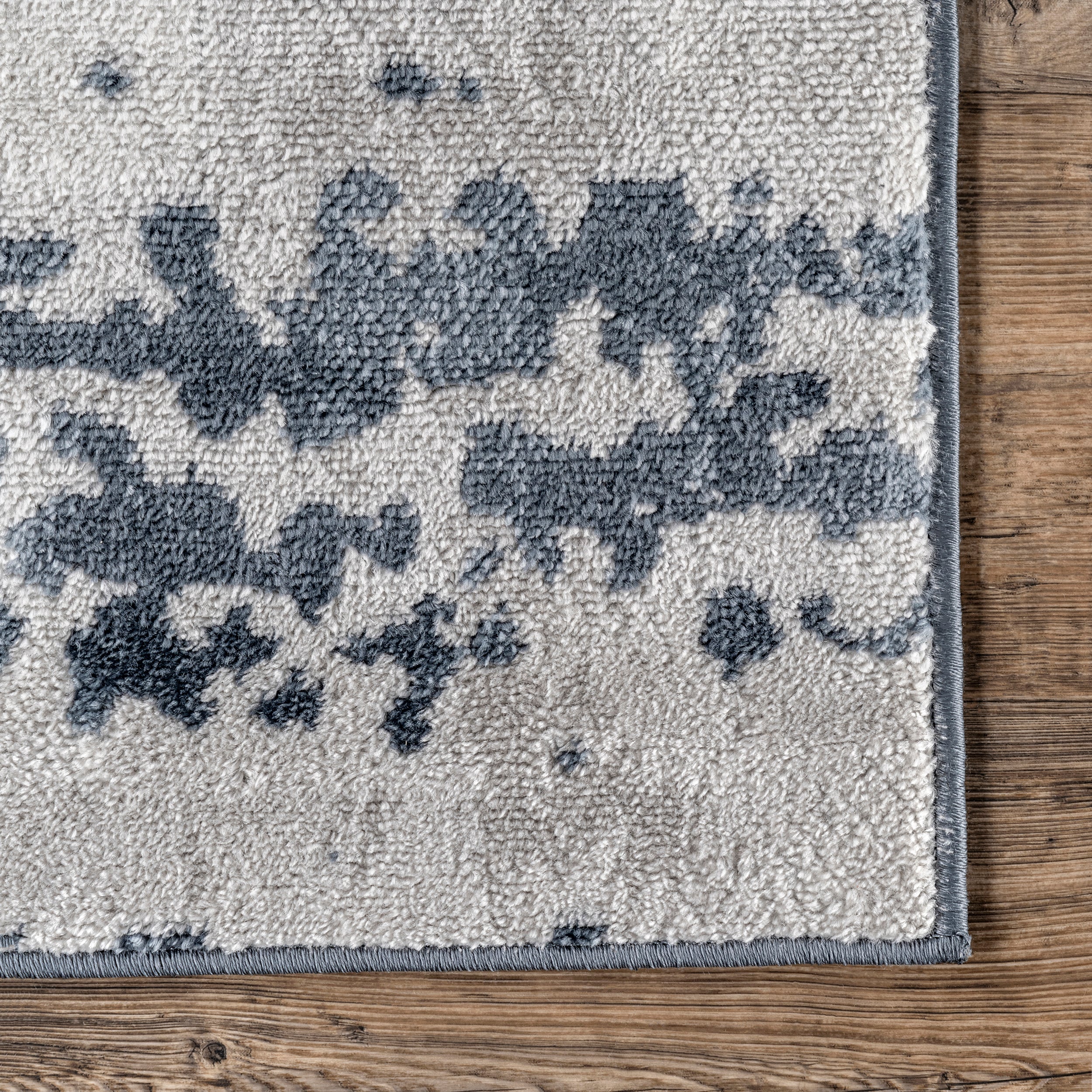 Ginny Contemporary Speckled Abstract Area Rug - Image 5