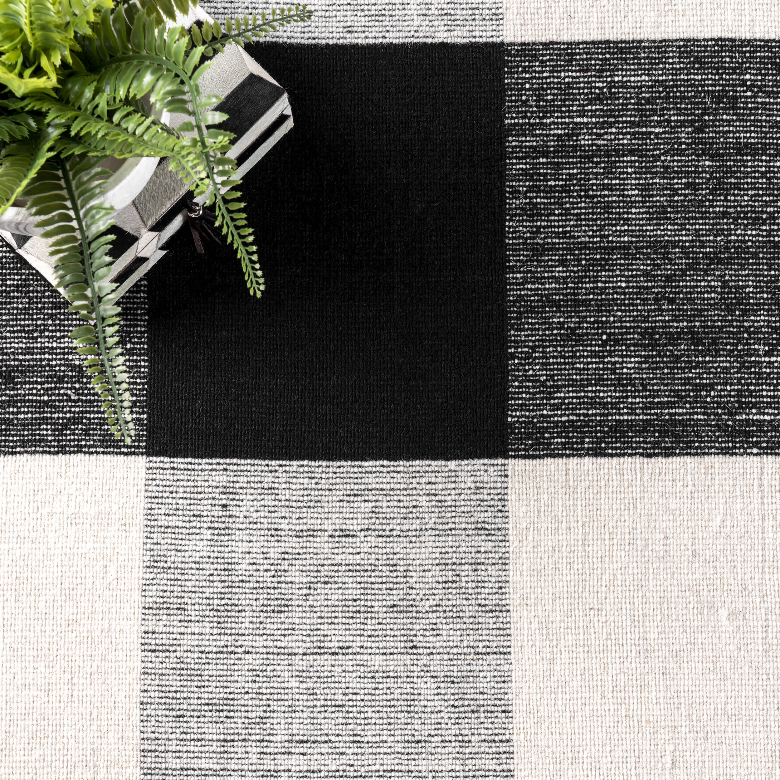 Fay Buffalo Plaid Fringe Area Rug - Image 6