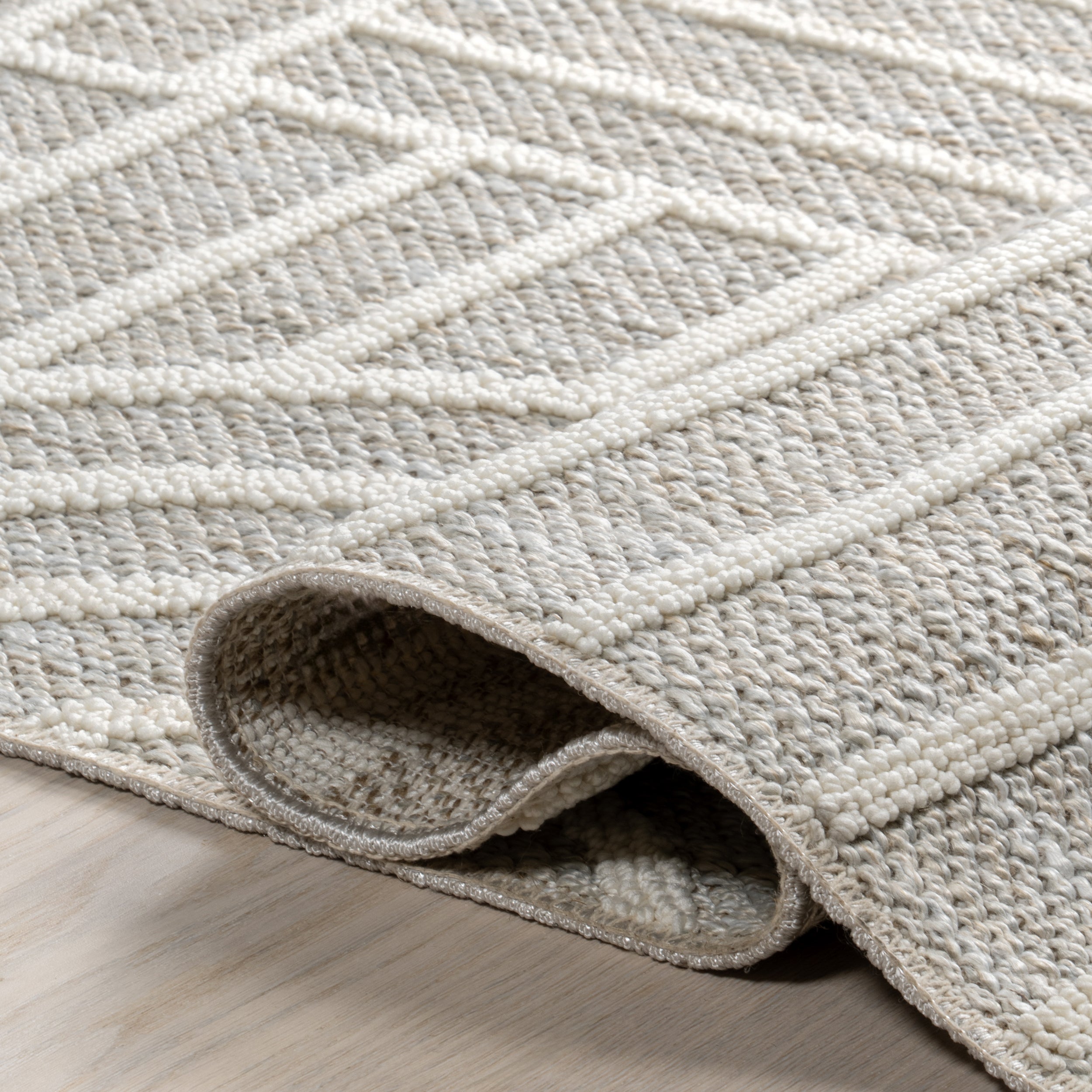 Liliya Modern Geometric Machine Washable Area Rug - Image 4