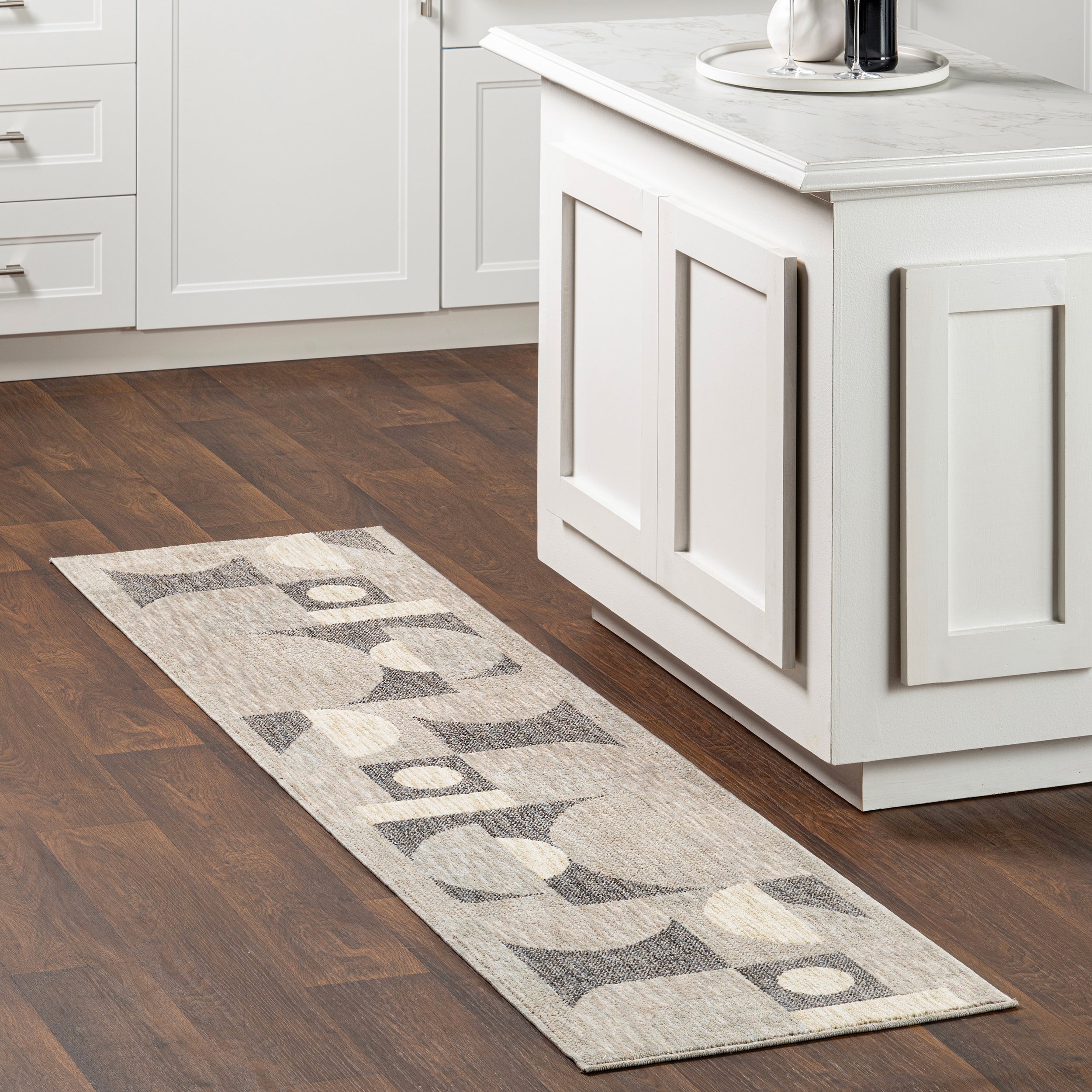 Rhona Modern Geometric Recycled Area Rug - Image 29