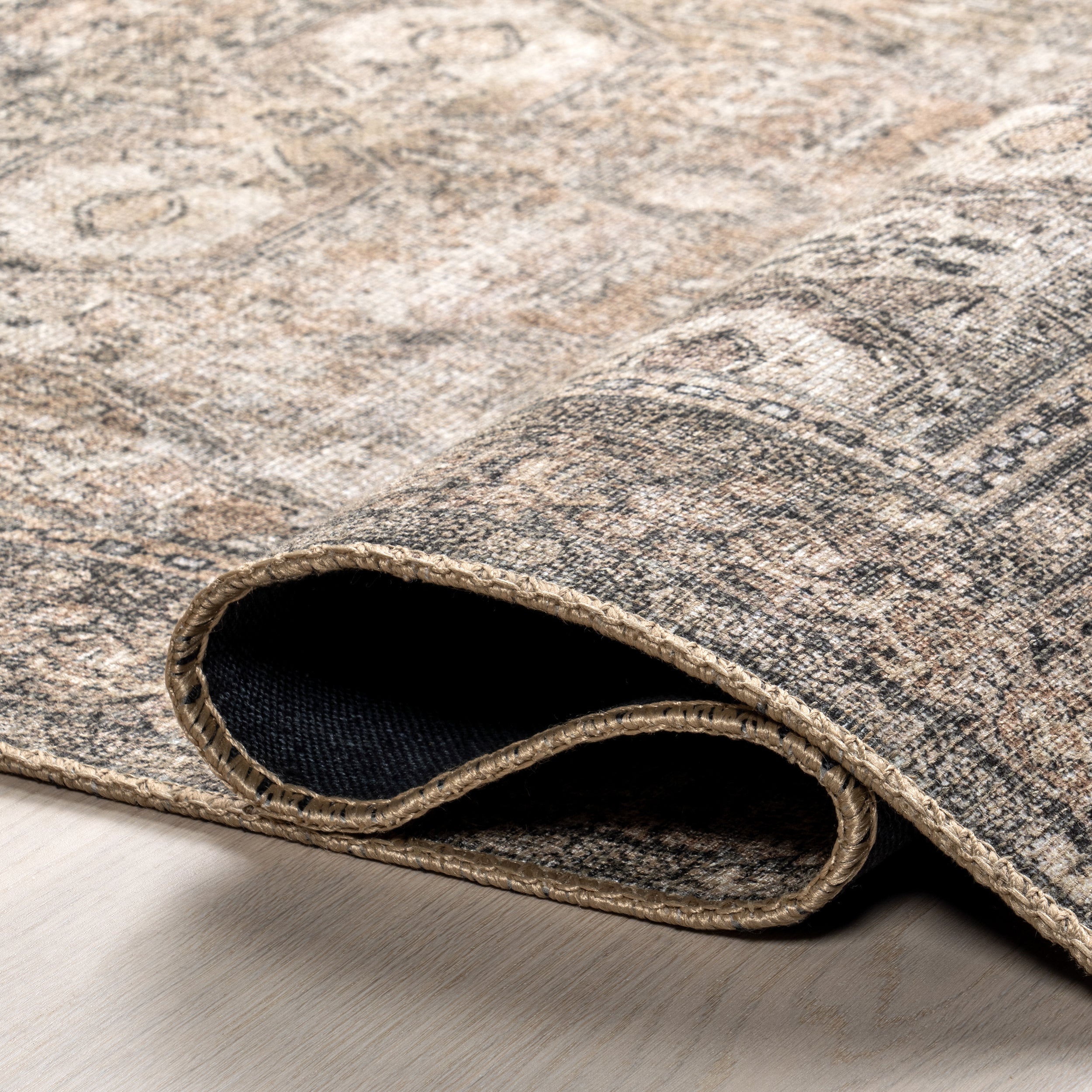 Hillstone Collection Aether Traditional Vintage Medallion Area Rug - Image 4