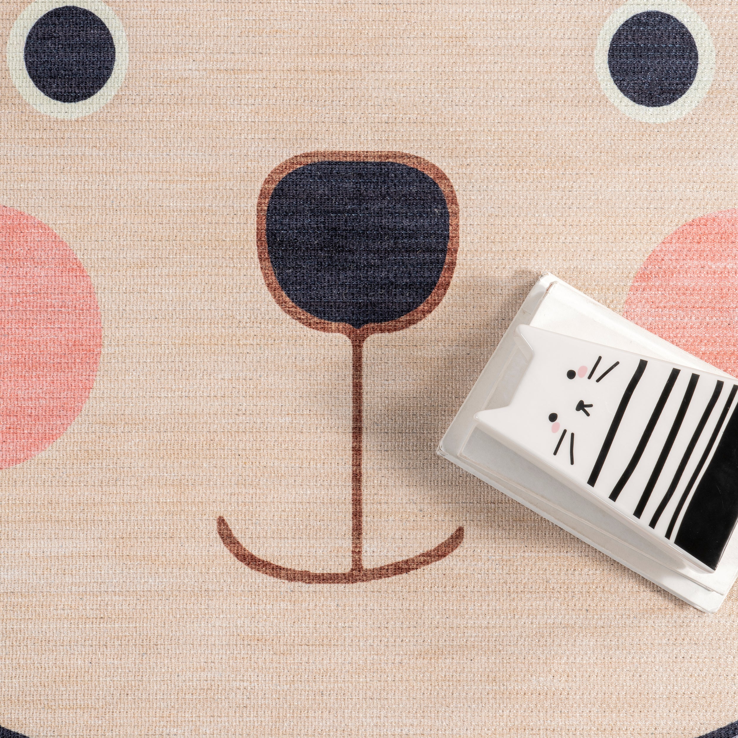 Samantha Kitten Kids Machine Washable Area Rug - Image 6