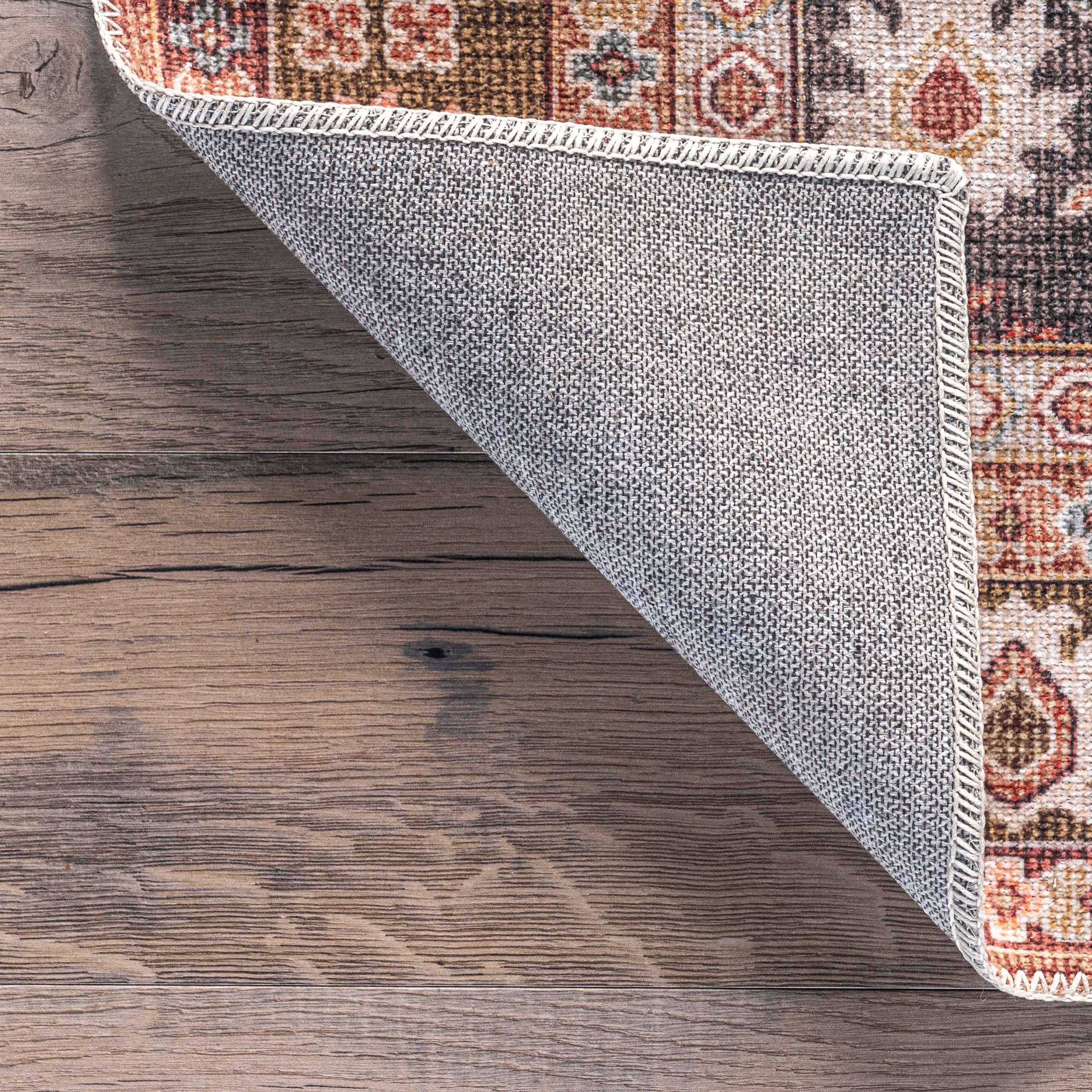 Claire Washable Floral Area Rug - Image 7
