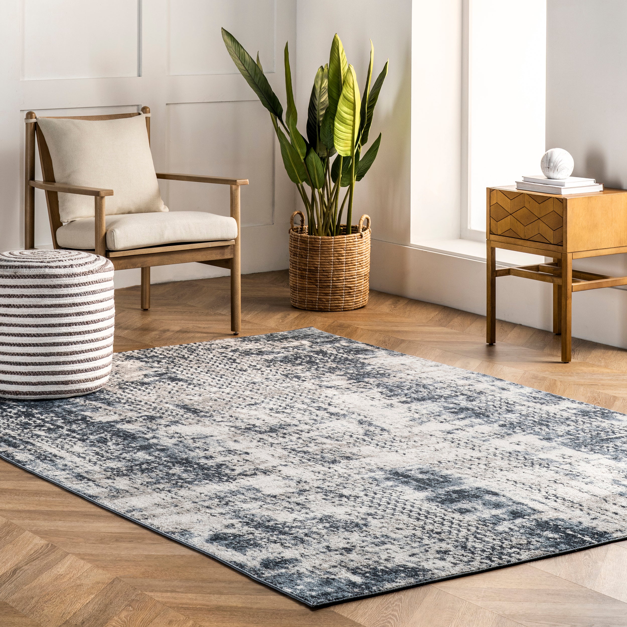 Taylor Modern Abstract Area Rug - Image 2