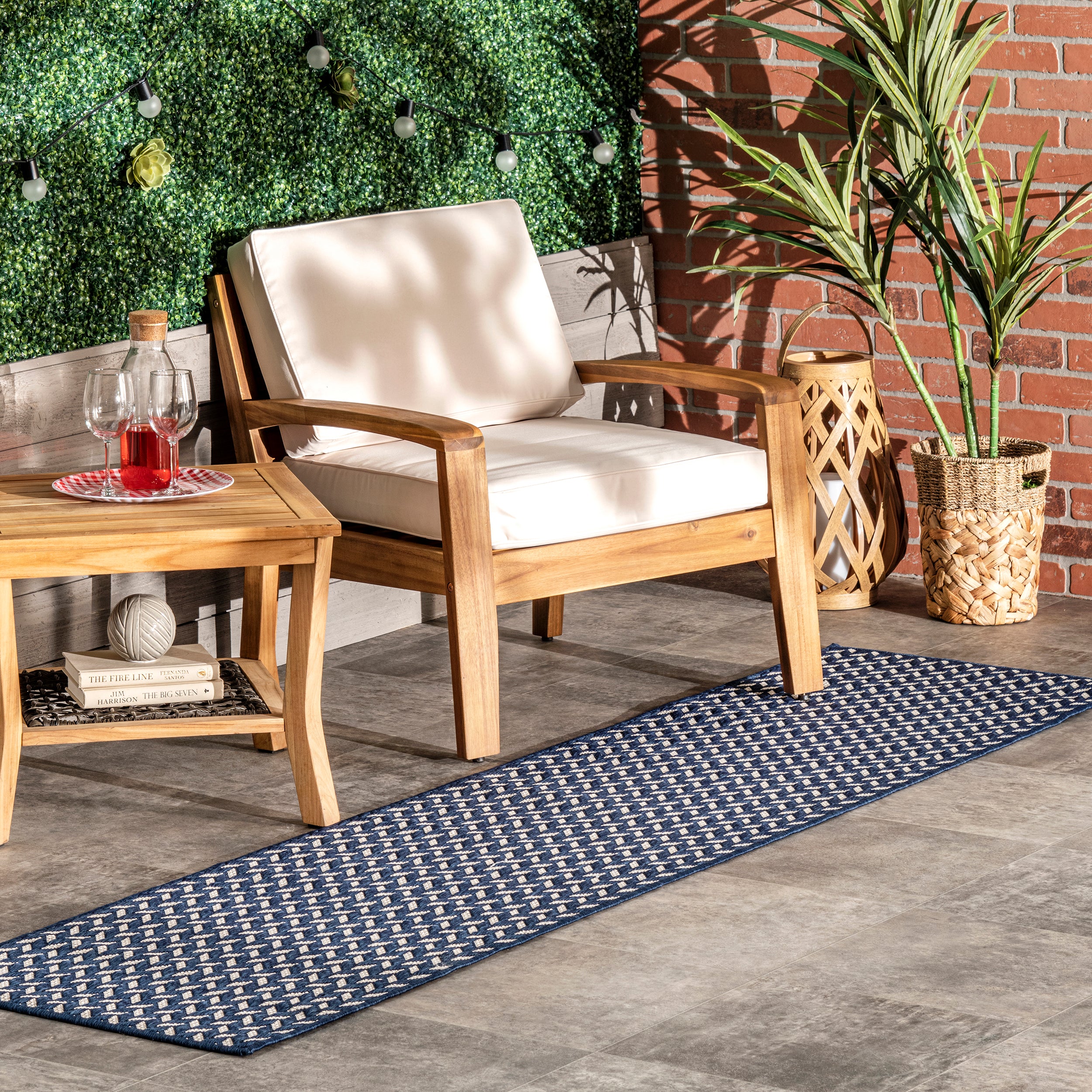 Camryn Herringbone Indoor/Outdoor Area Rug - Image 22