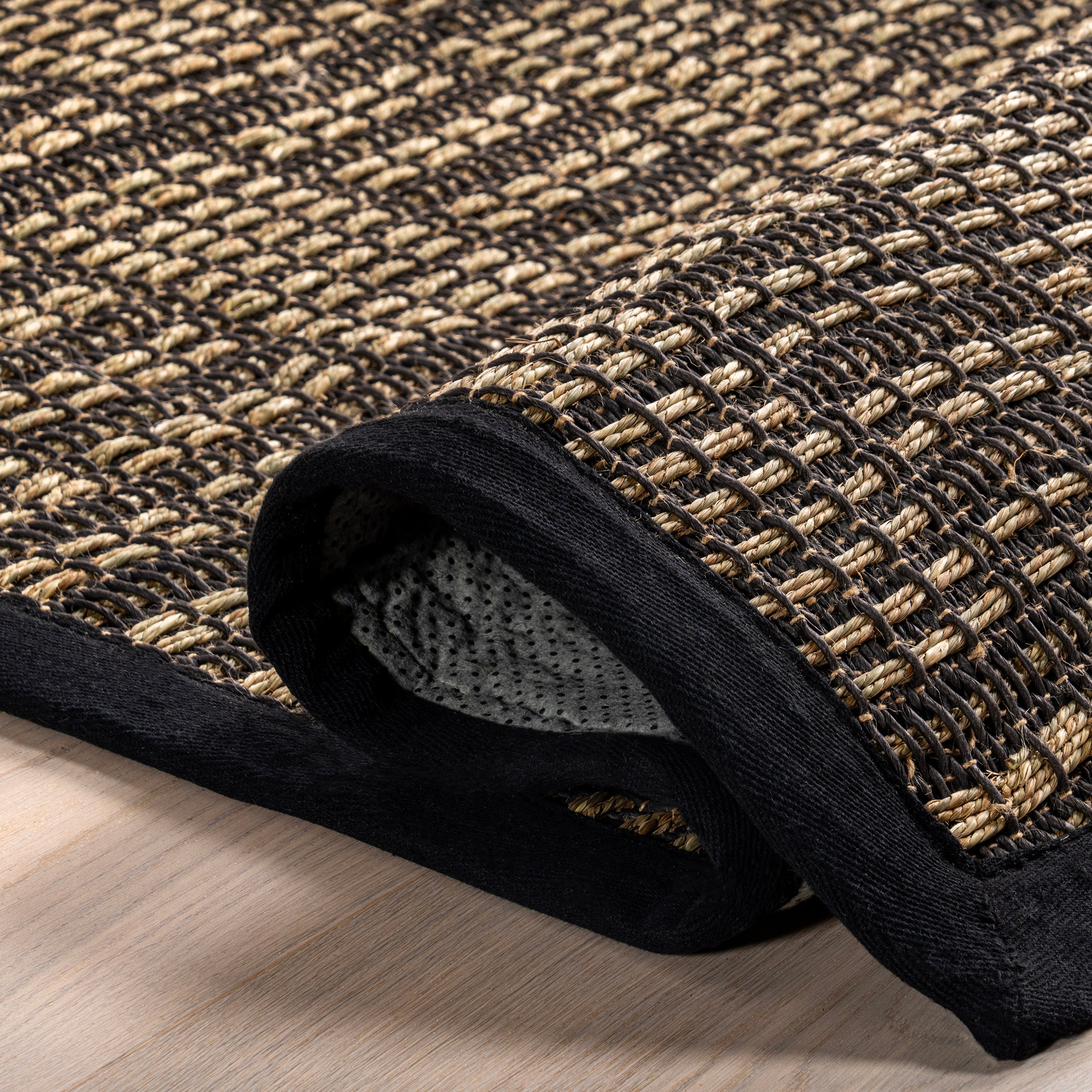 Armani Geometric Seagrass Area Rug - Image 4