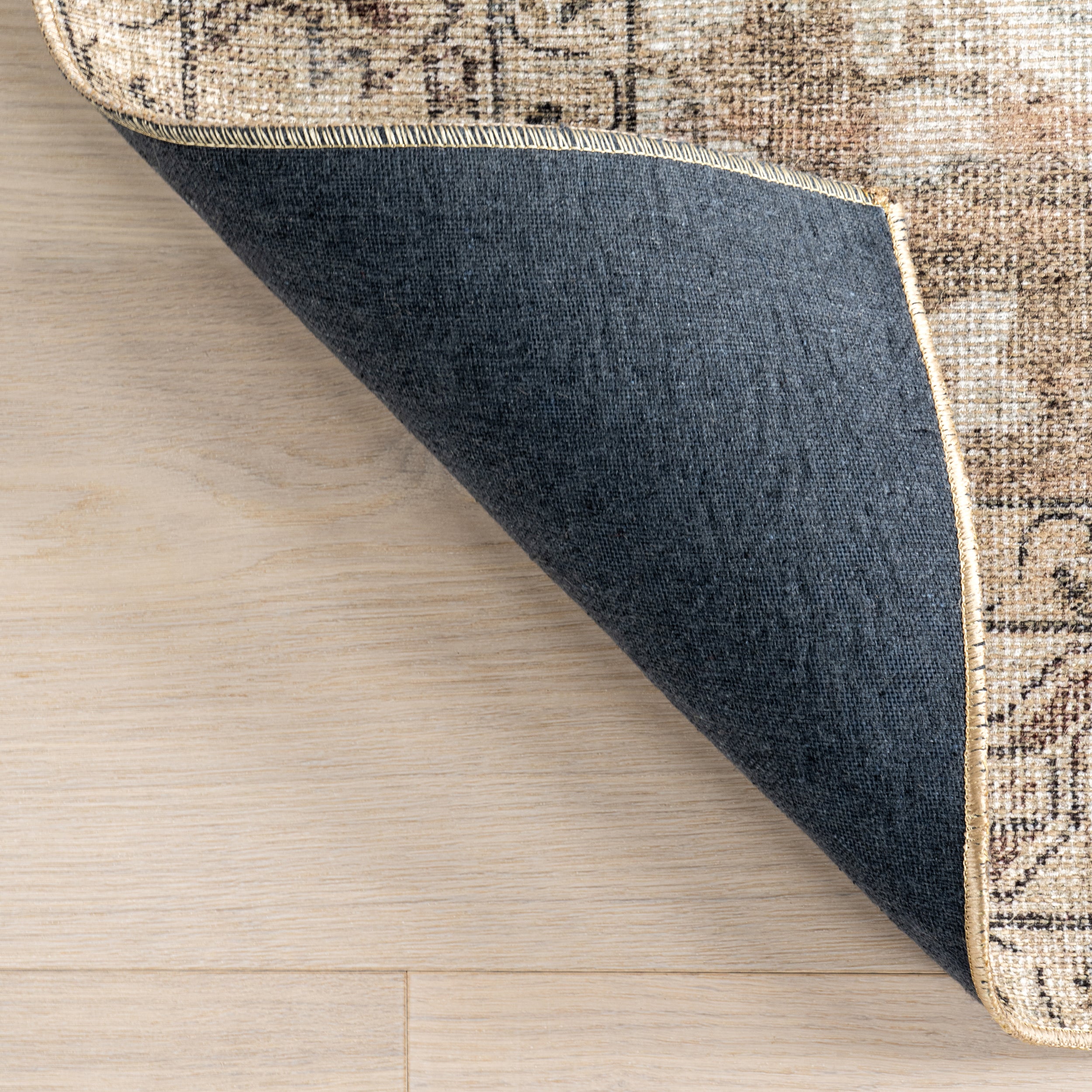 Hillstone Collection Ahmeira Traditional Vintage Medallion Area Rug - Image 8