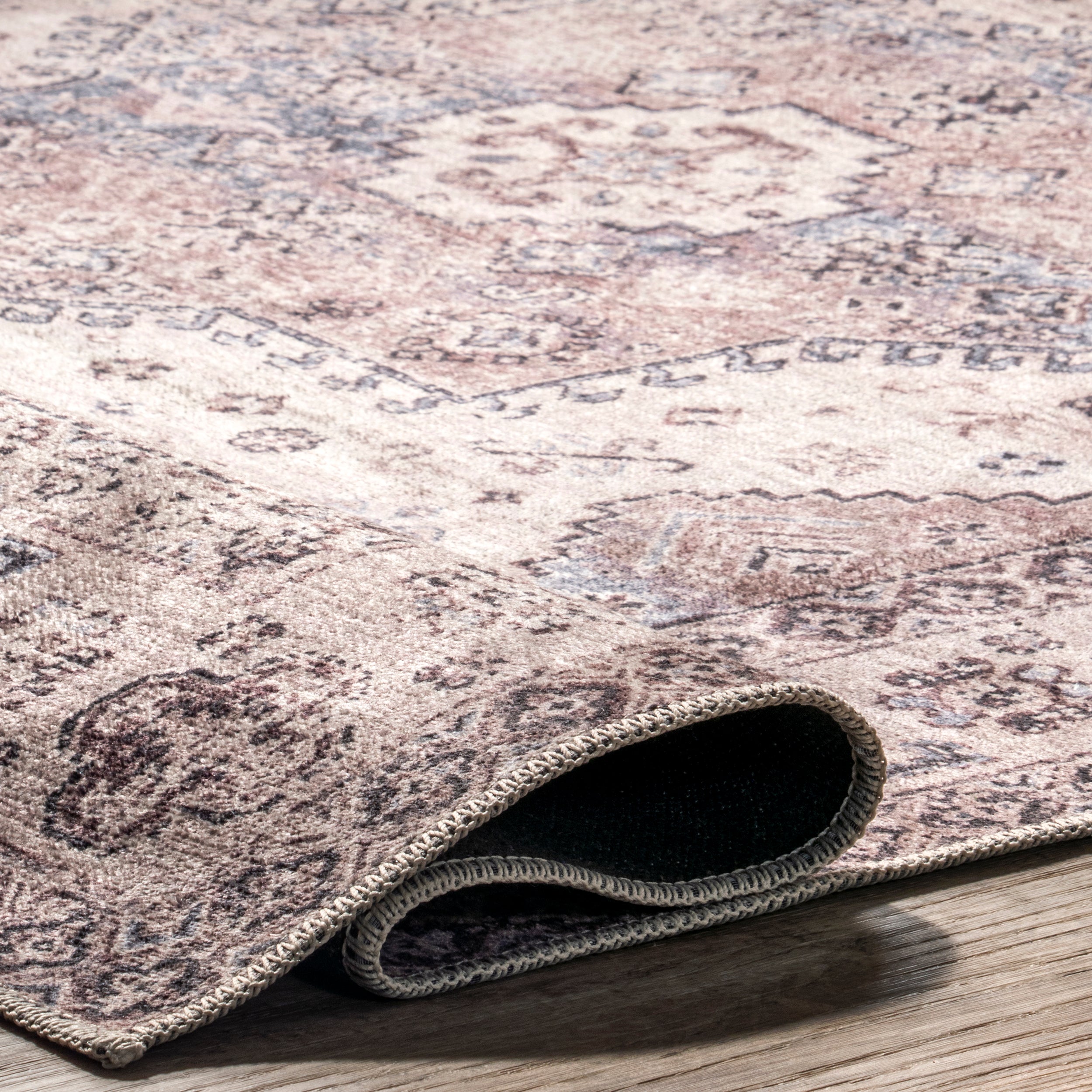 Sharyn Traditional Vintage Cotton Area Rug - Image 4