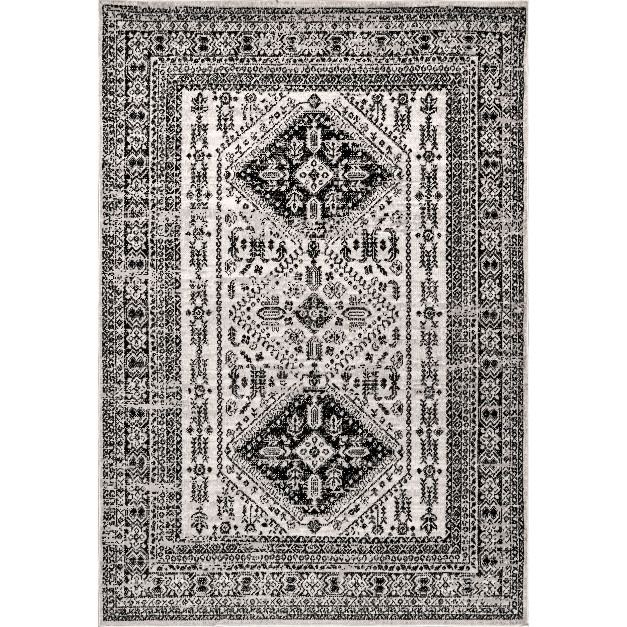 Emily Traditional Medallion Area Rug