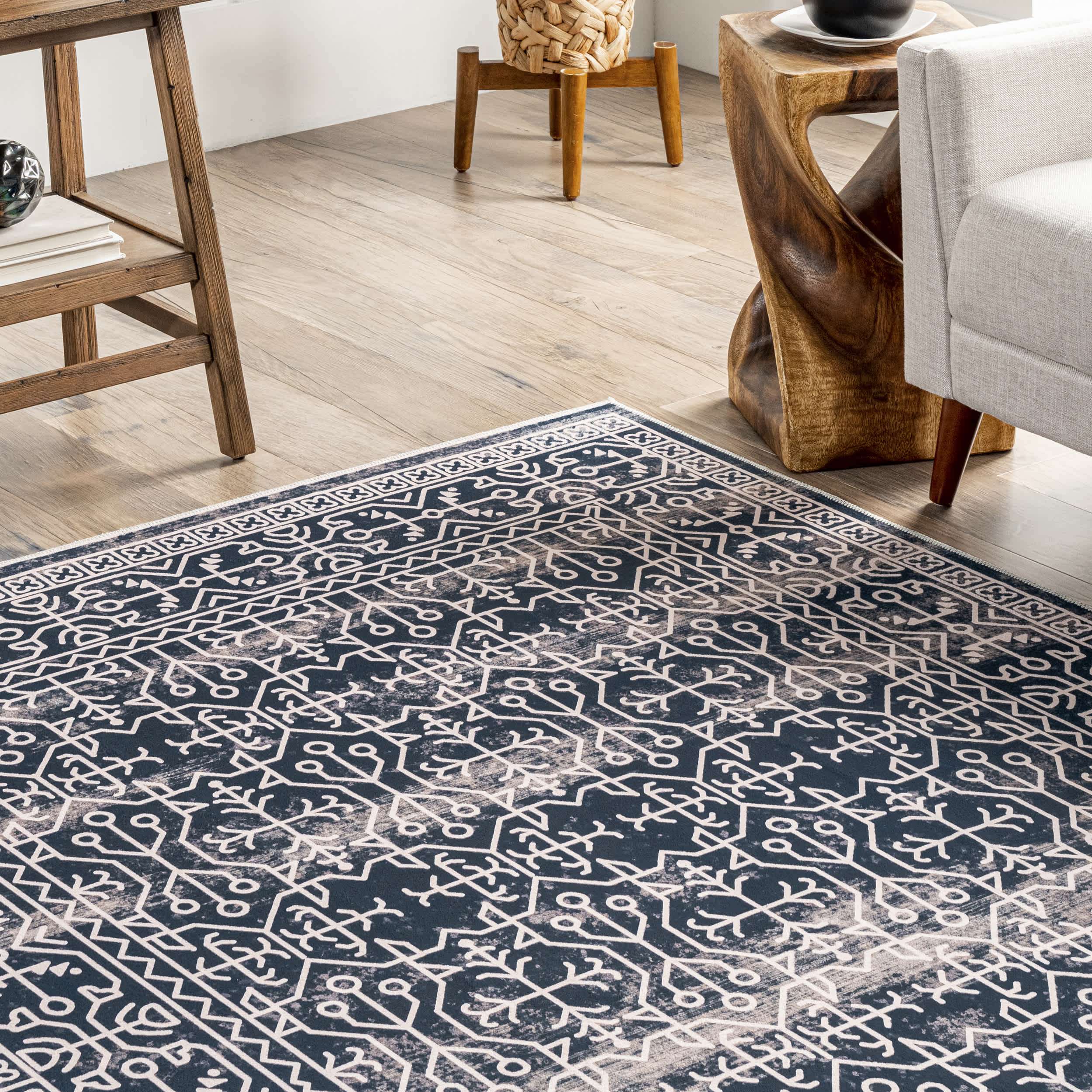 Beverly Machine Washable Global Inspired Area Rug - Image 9