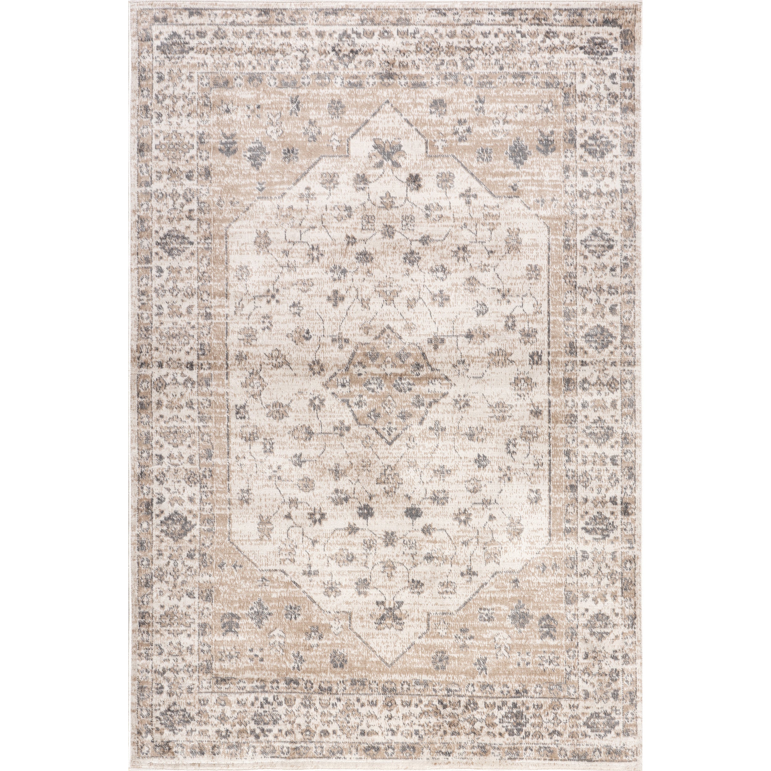 Nesa Traditional Medallion Area Rug