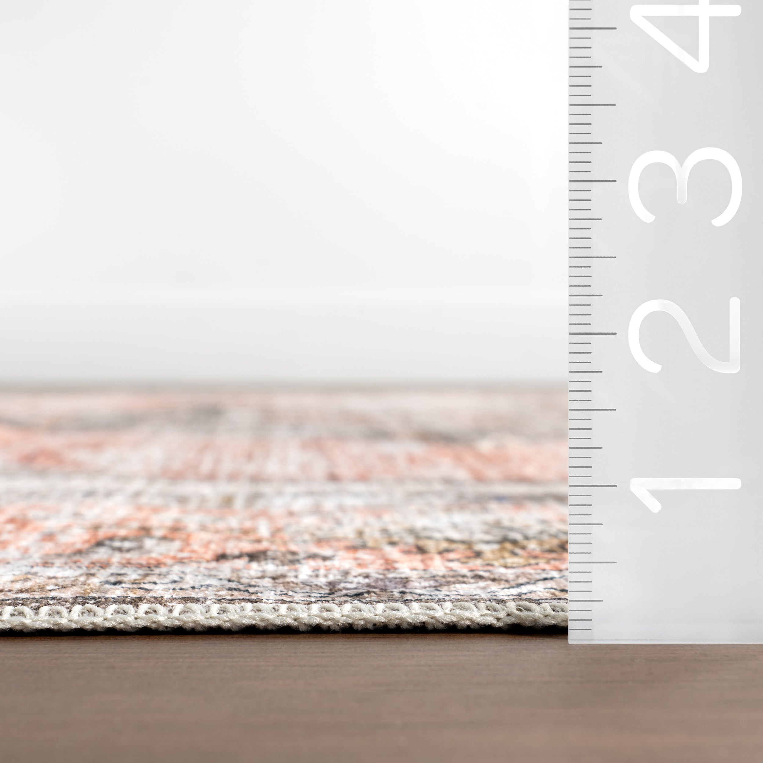 Sia SplashGuard Vintage Southwestern Machine Washable Area Rug - Image 3