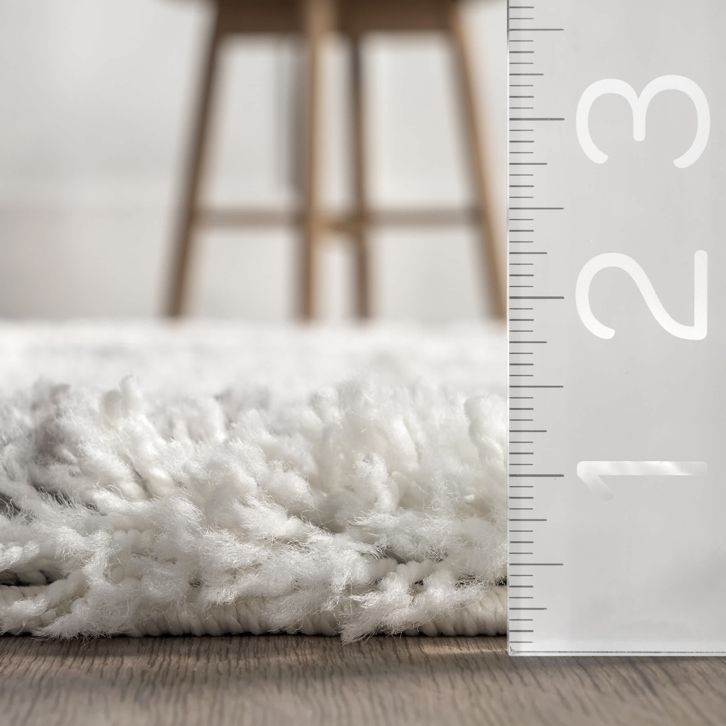 Malika Soft & Cozy Trellis Shag Area Rug - Image 3