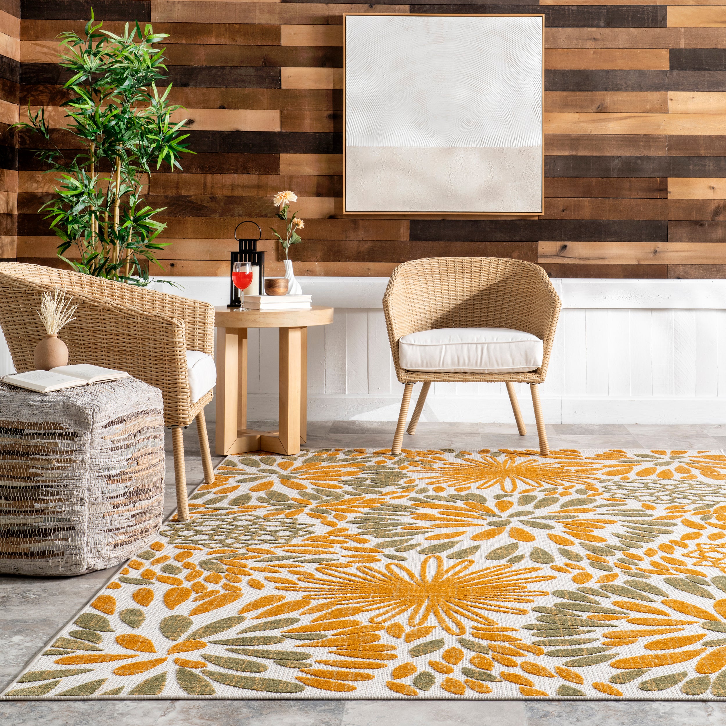 Monique Floral Indoor/Outdoor Area Rug - Image 29