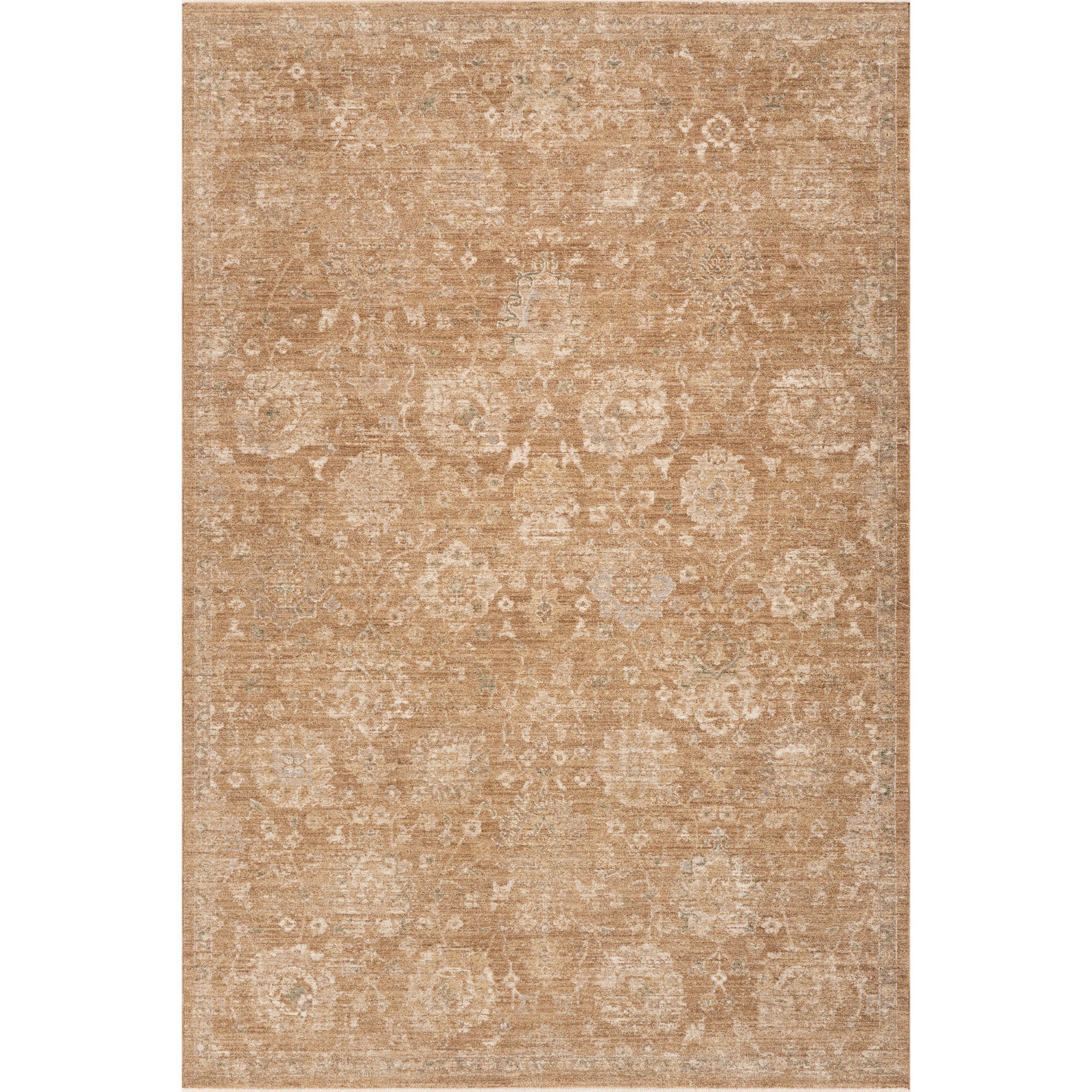 Velavria Vintage & Distressed Traditional Area Rug
