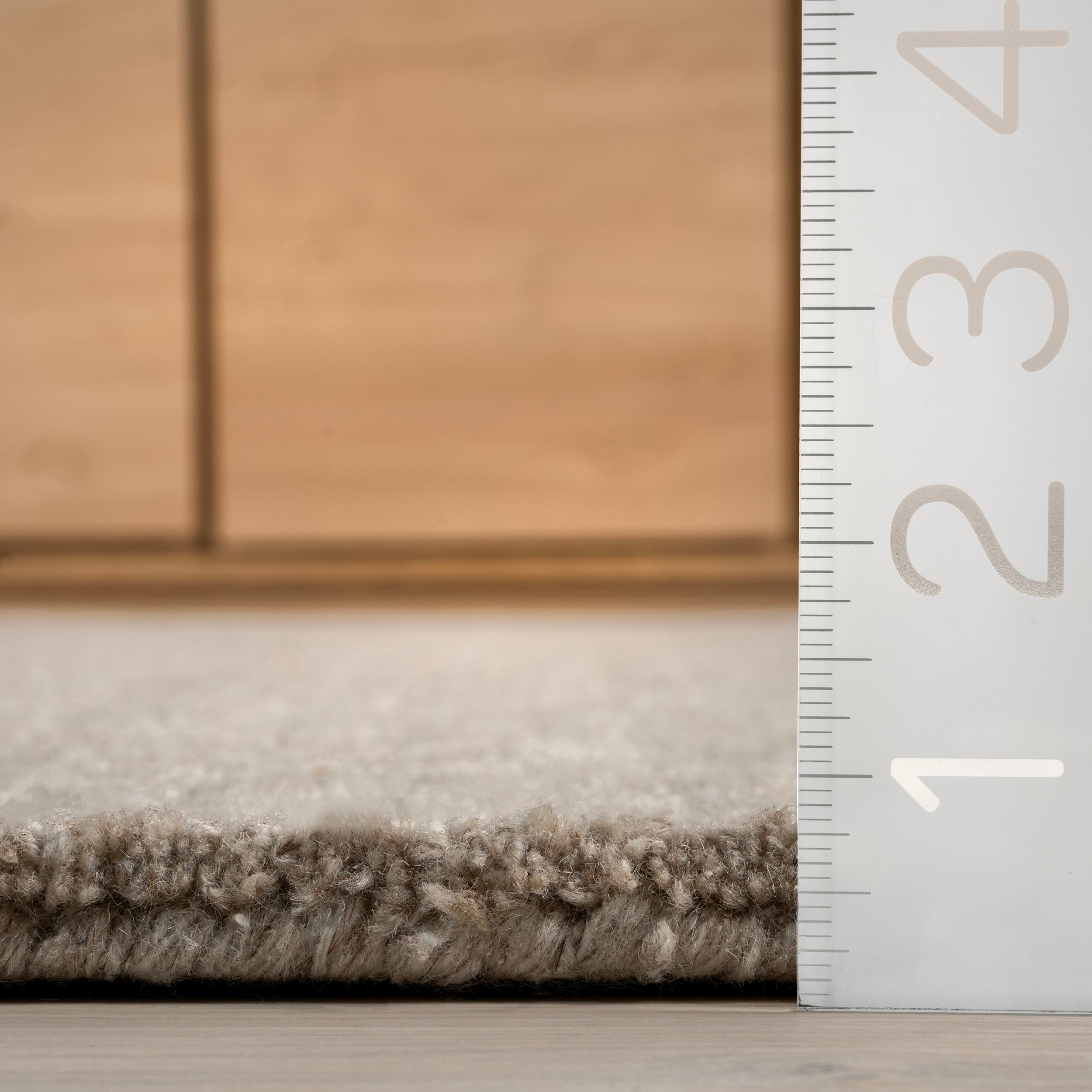 Mozai Fringed Wool-Blend Area Rug - Image 9