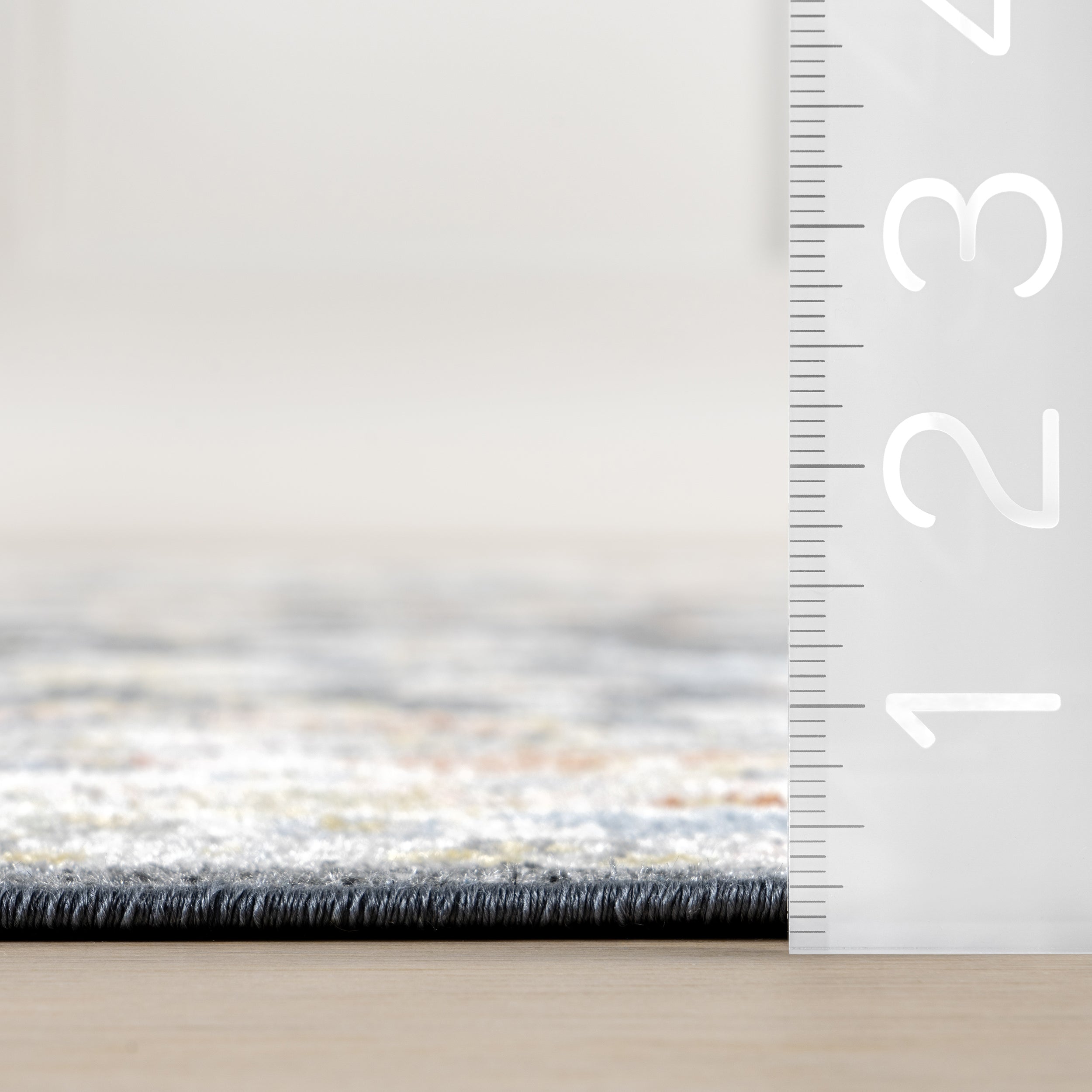 Breigh Medallion Bordered Machine Washable Area Rug - Image 3