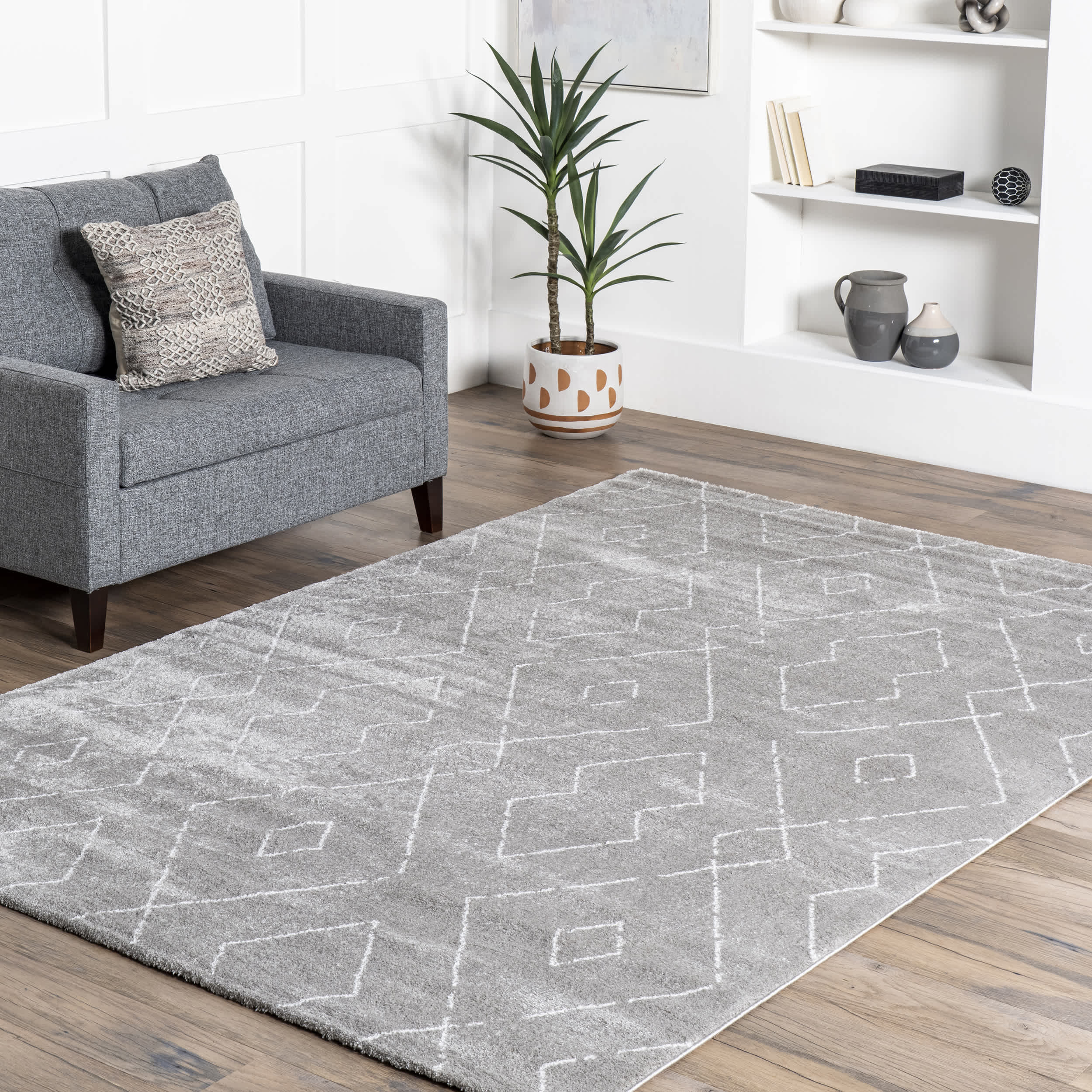 Hand Tufted Beaulah Shaggy Area Rug - Image 22