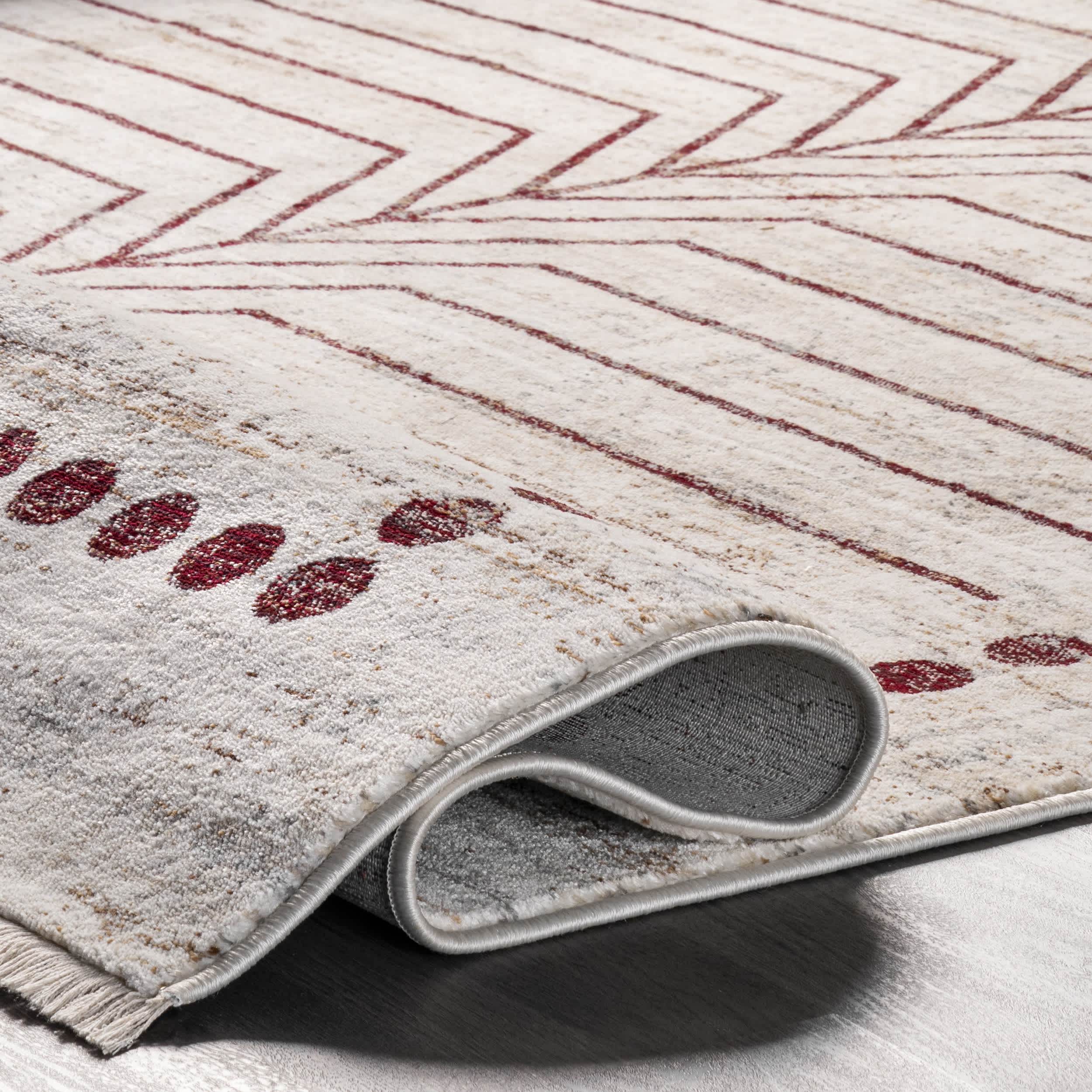 Gothic Zen Fringed Area Rug - Image 4