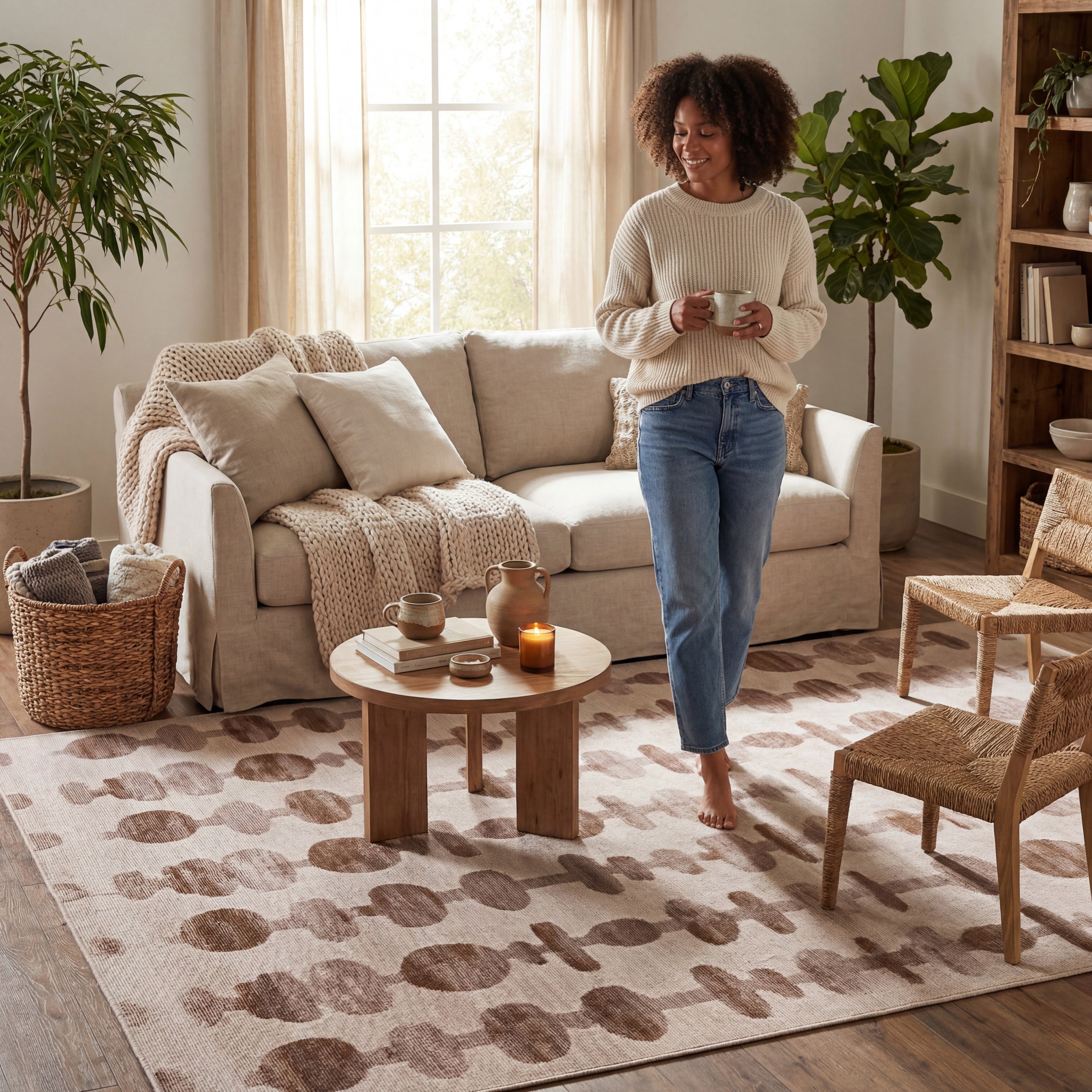 Nuloom Mireina Abstract Washable Rug - Image 7