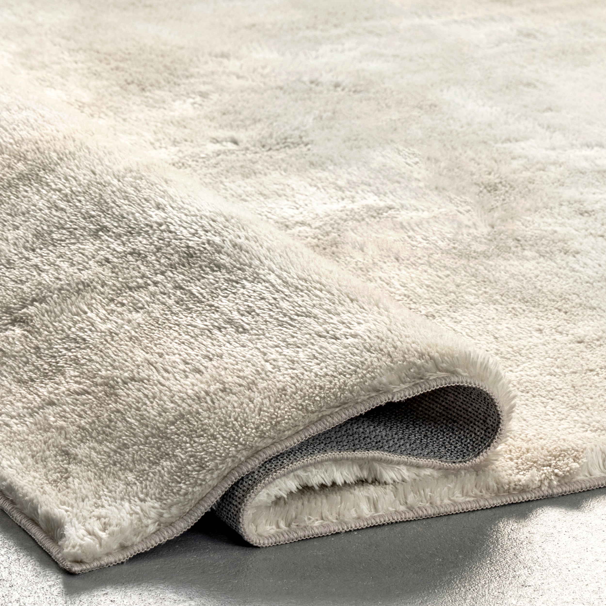 Loni Solid Machine Washable Shag Area Rug - Image 28