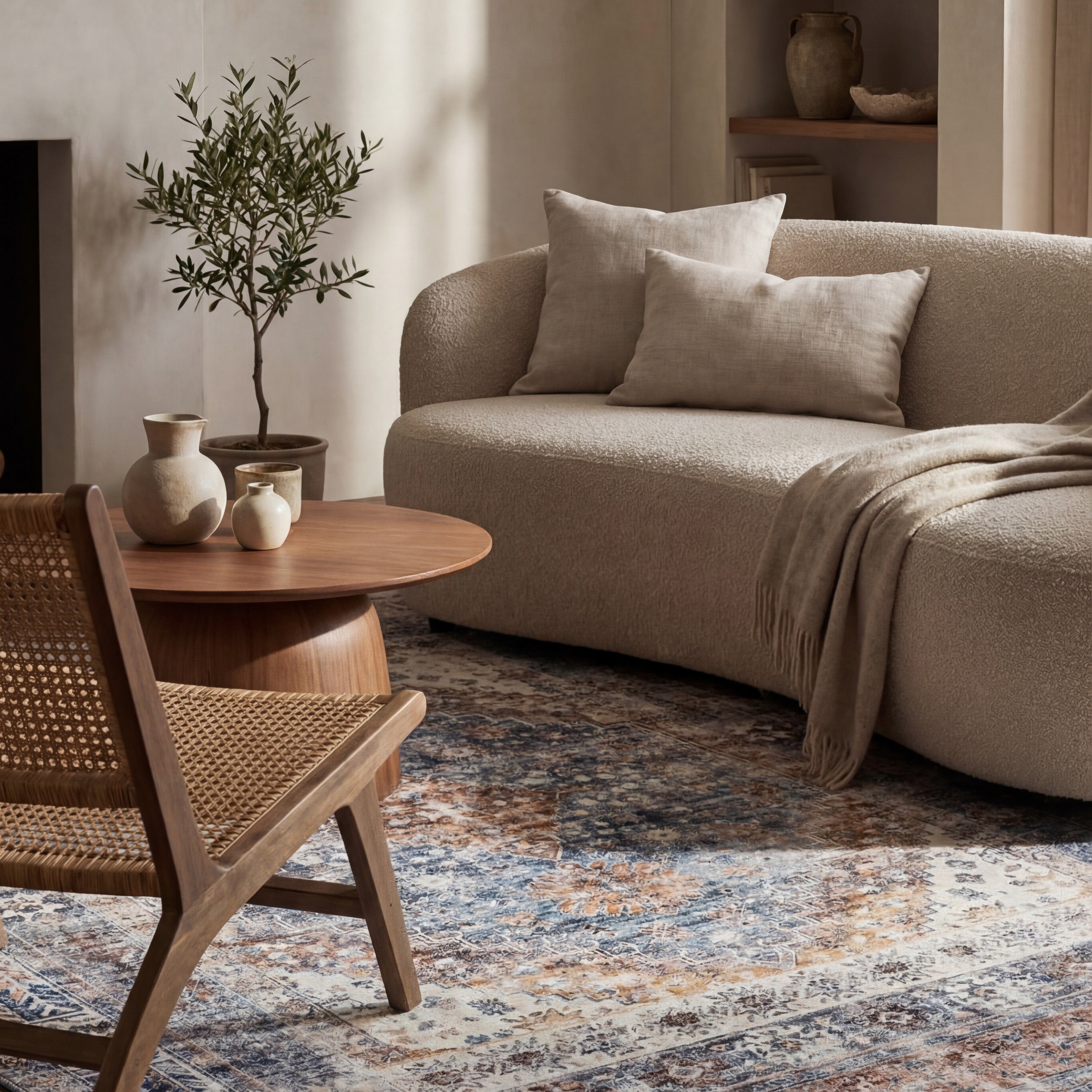 Nuloom Serisse Medallion Washable Rug - Image 9