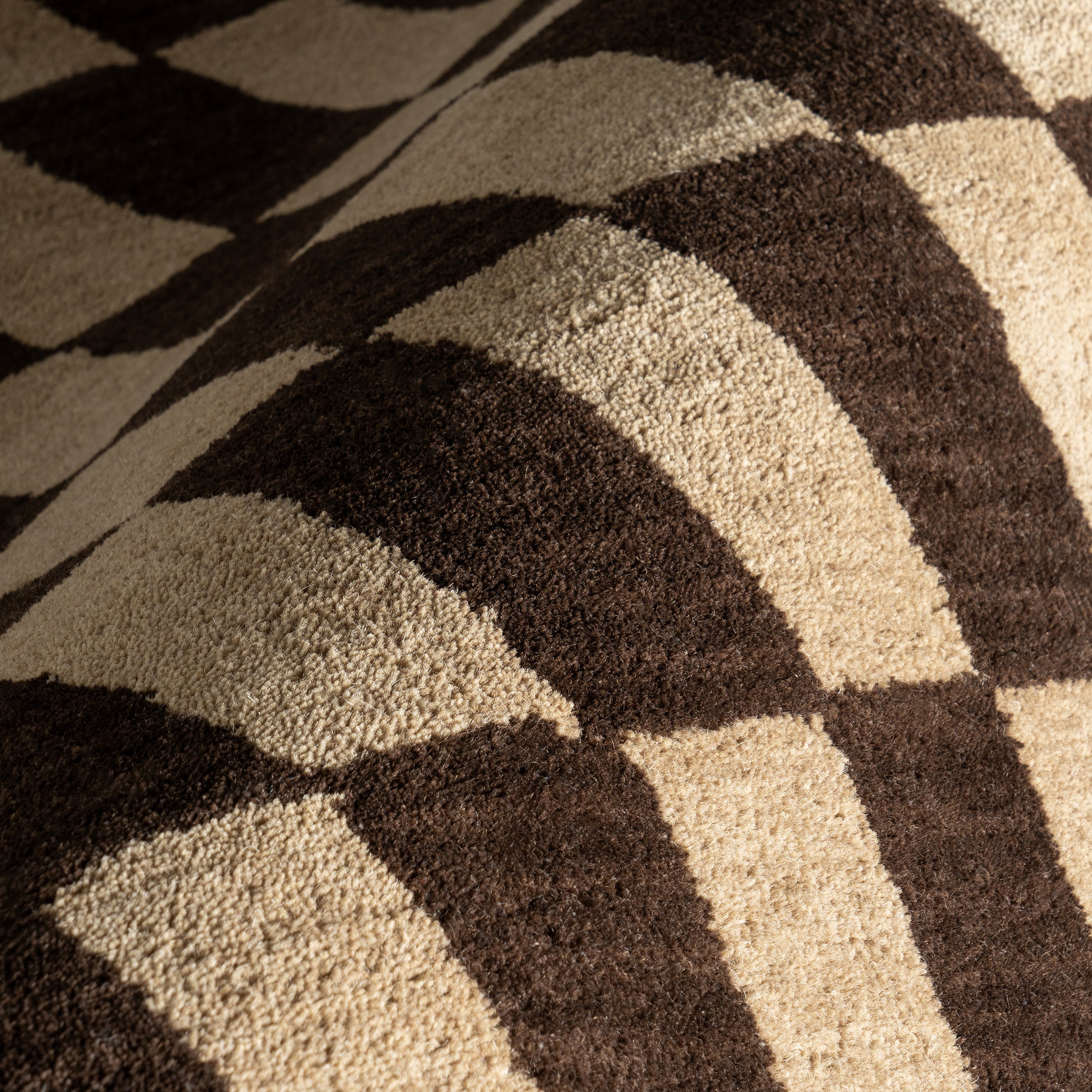 Kia Checkerboard Wool Area Rug - Image 13