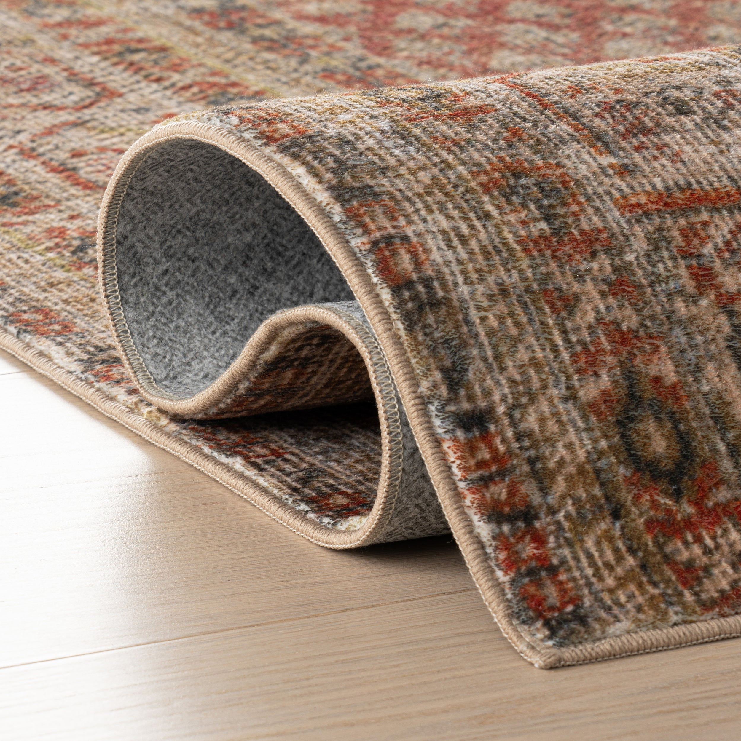 Nuloom Jessalyn Distresed Washable Area Rug - Image 4