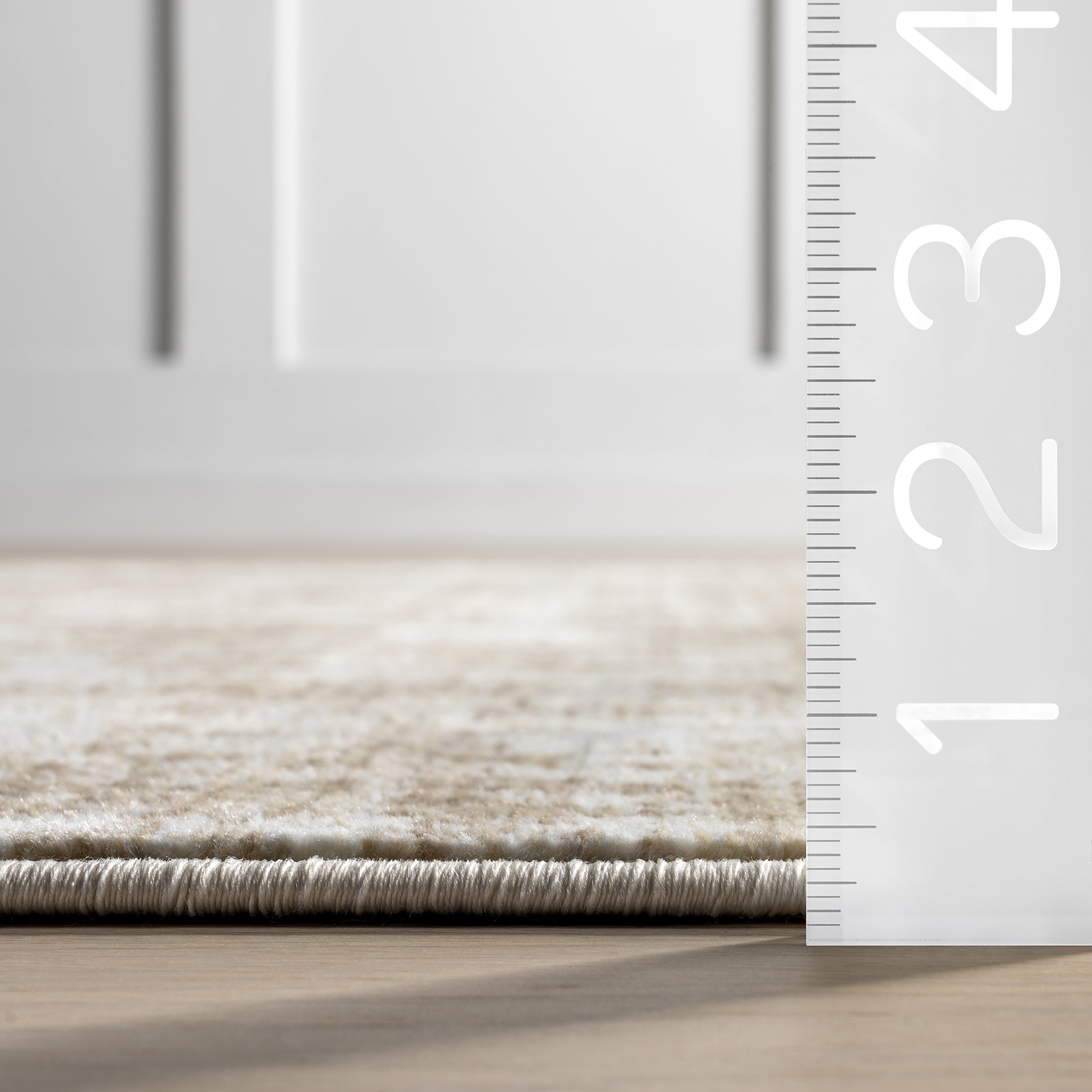 Saturdays Geometric Fringed Area Rug - Image 3