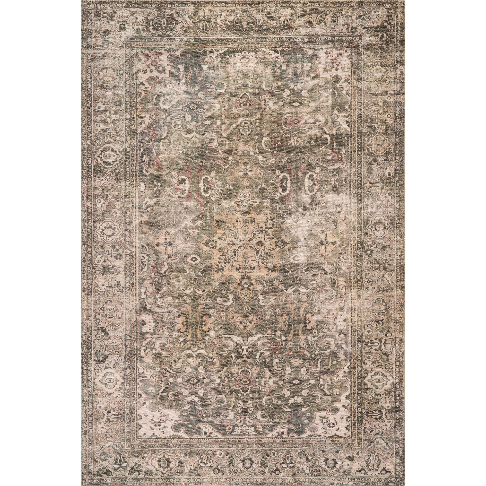 Nuloom Coraleen Antiqued Jute-Blend Area Rug