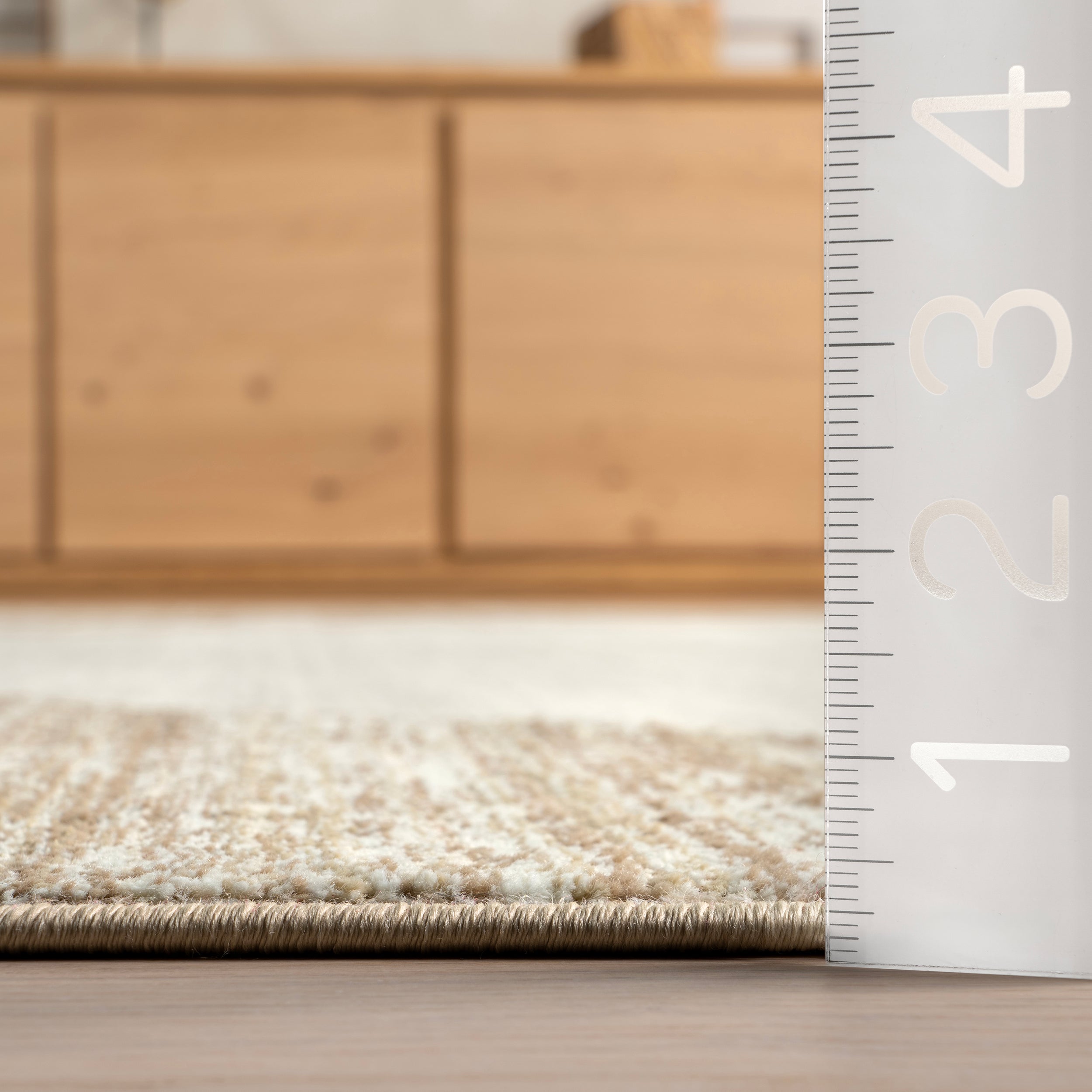 Bevin Abstract Sky Fringe Area Rug - Image 12