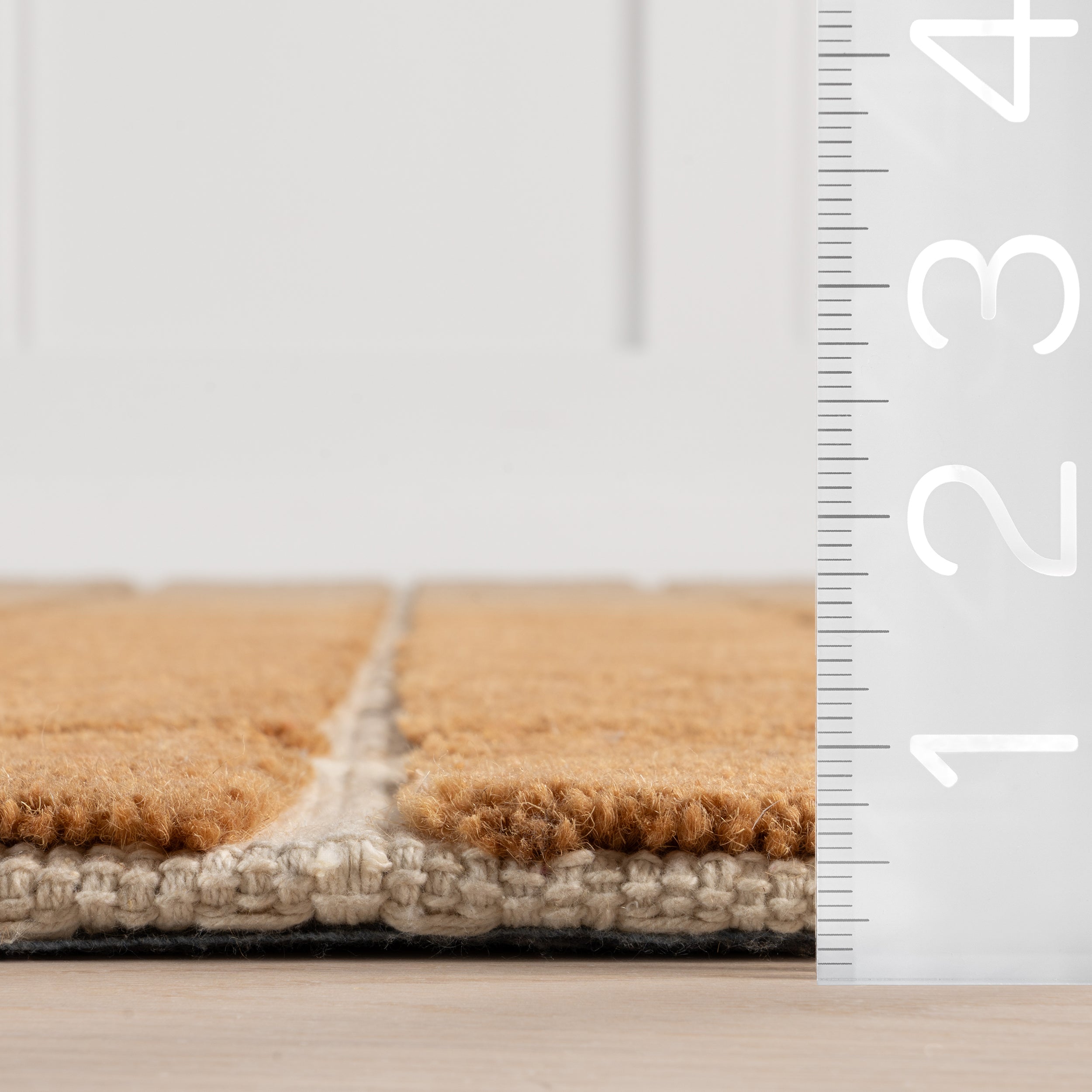 Gretchen Checked Wool Area Rug - Image 3