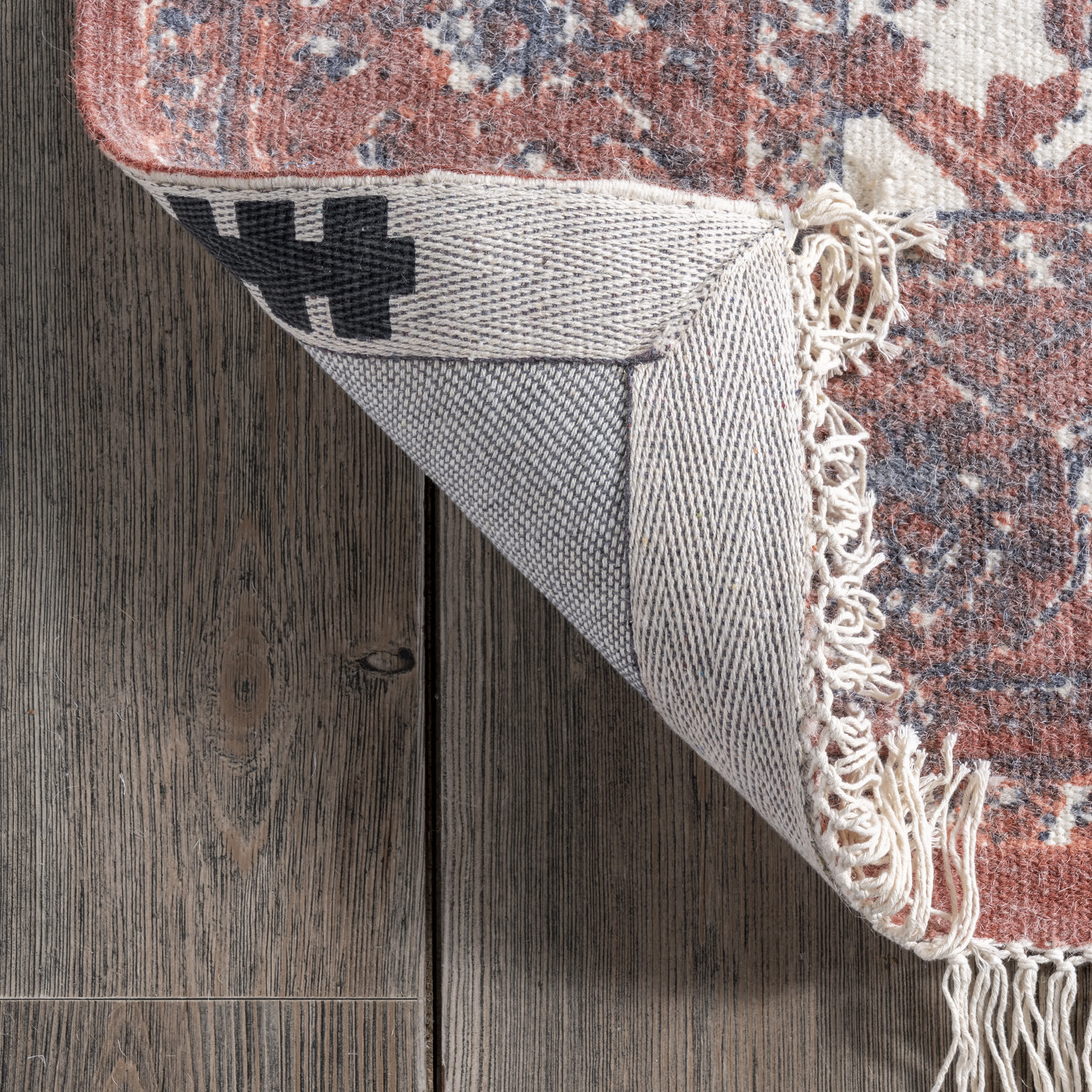 Hand Woven Werner Fringe Area Rug - Image 7